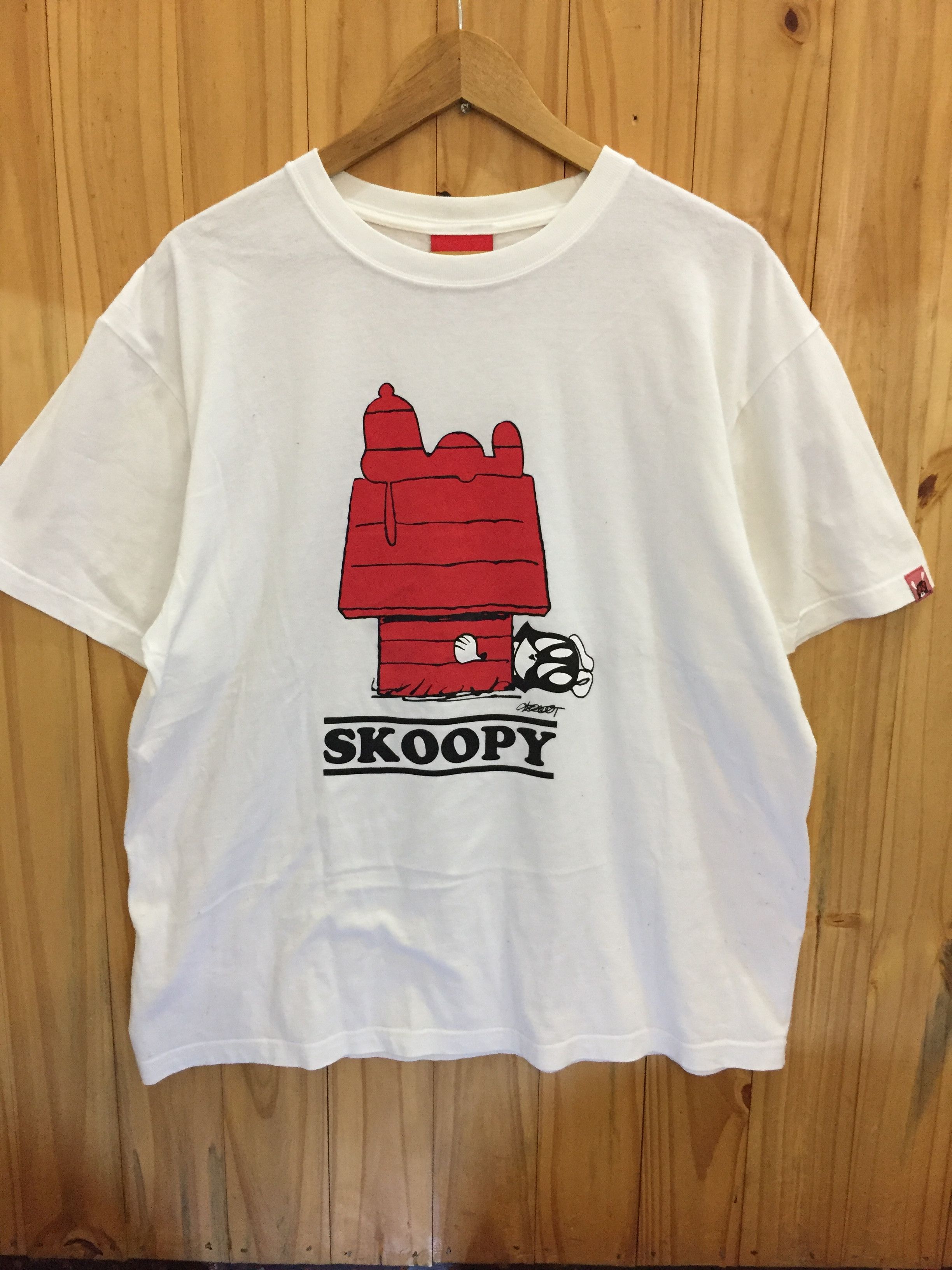 Skoloct Skoloct Skoopy x snoopy tee printing in BBC west inc Size US XL / EU 56 / 4 - 3 Thumbnail