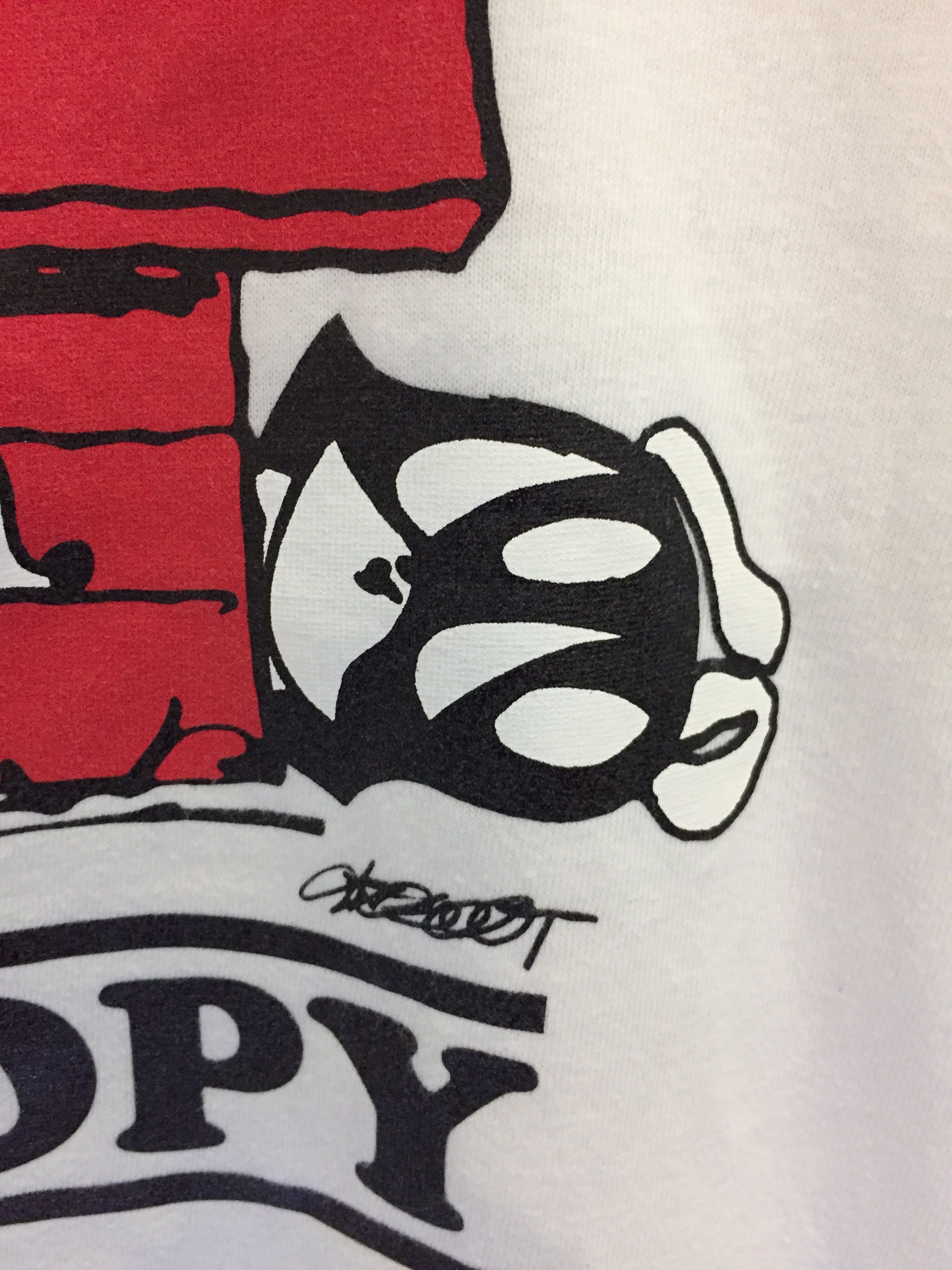 Skoloct Skoloct Skoopy x snoopy tee printing in BBC west inc Size US XL / EU 56 / 4 - 6 Thumbnail