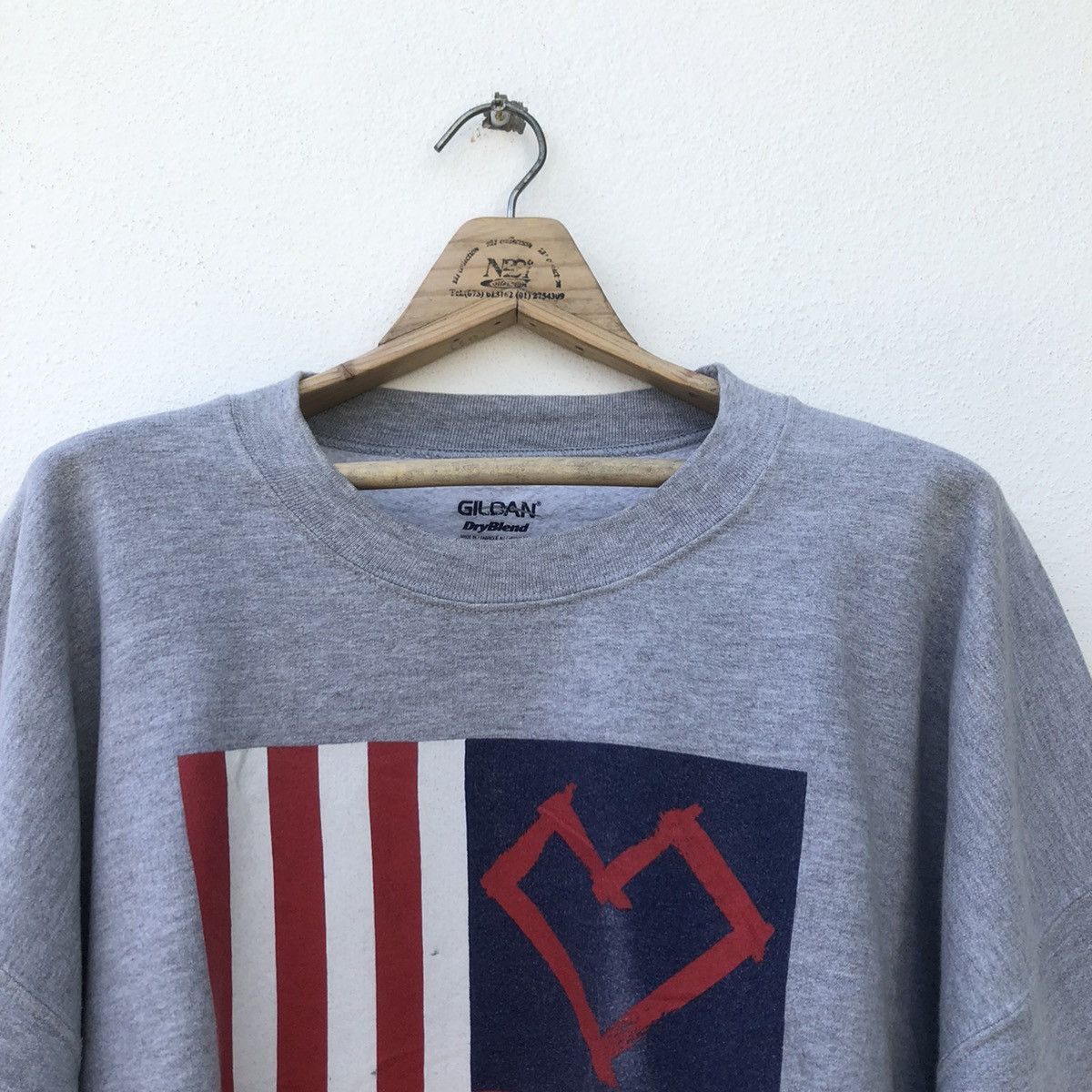 Vintage Big Logo United State America Flag CrewNeck Size US XL / EU 56 / 4 - 3 Thumbnail
