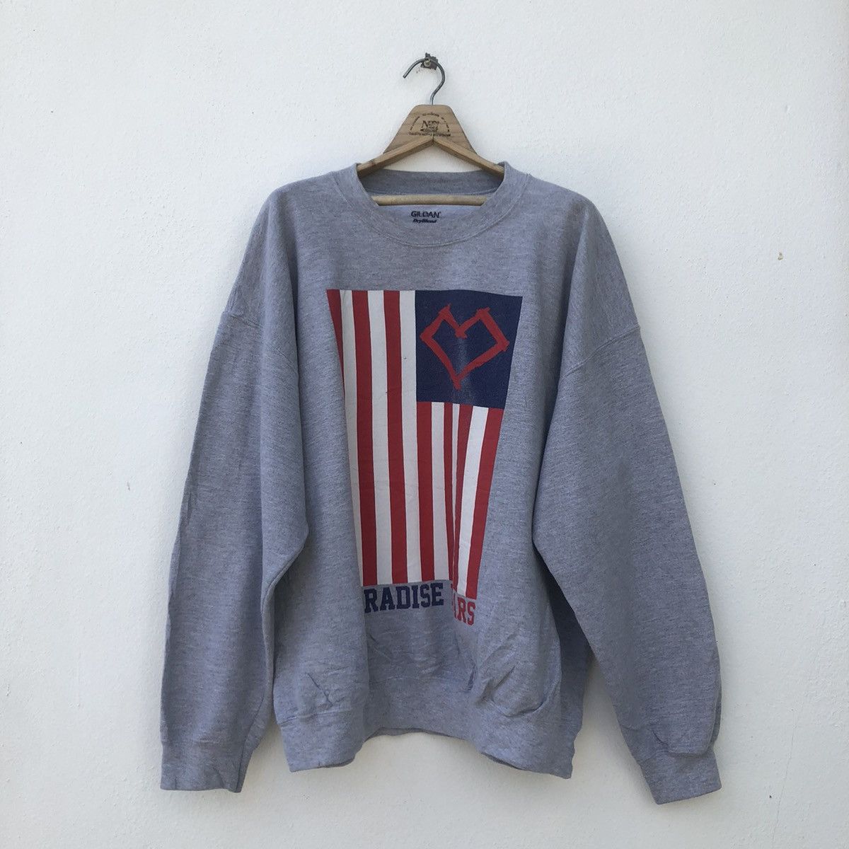 Vintage Big Logo United State America Flag CrewNeck Size US XL / EU 56 / 4 - 1 Thumbnail