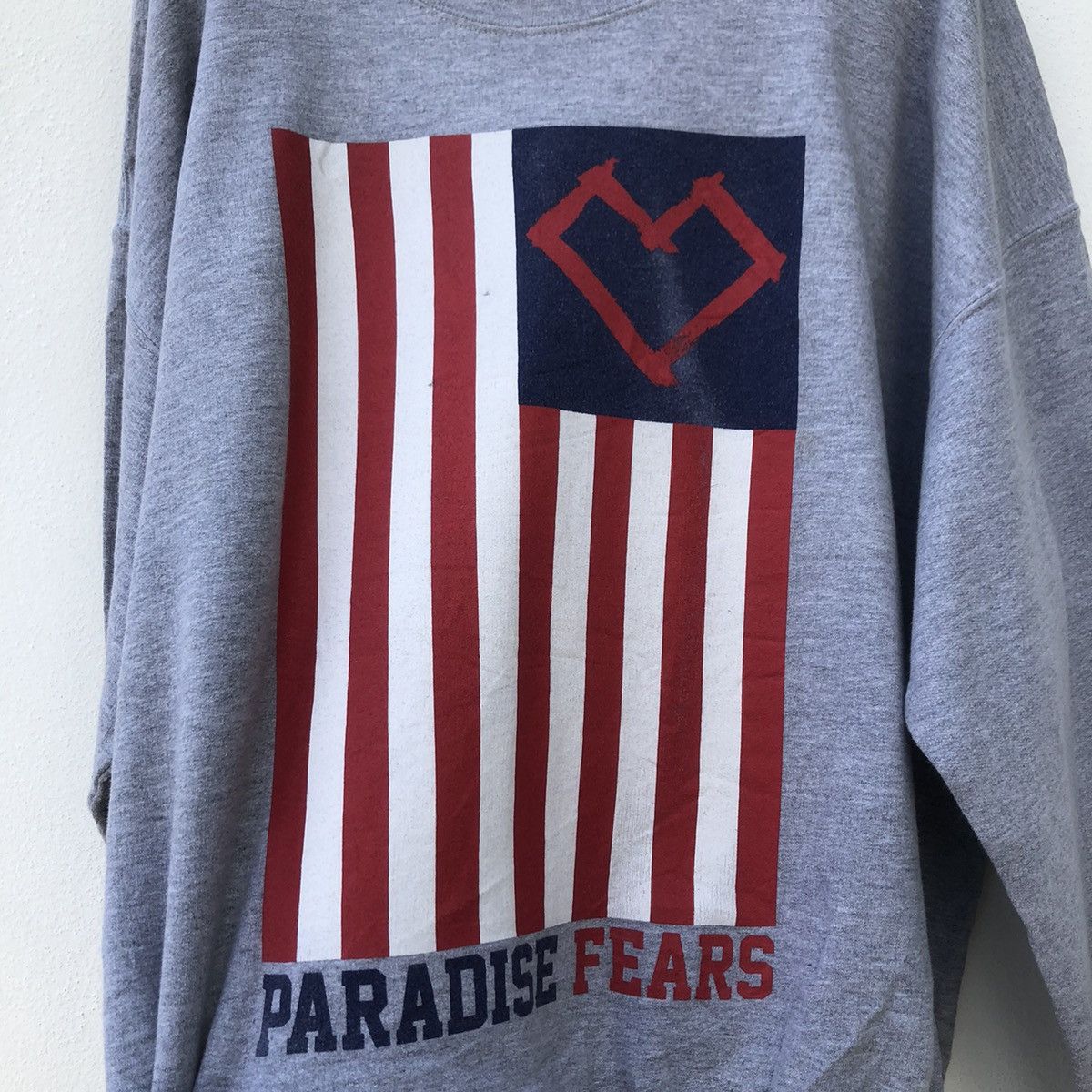Vintage Big Logo United State America Flag CrewNeck Size US XL / EU 56 / 4 - 4 Thumbnail