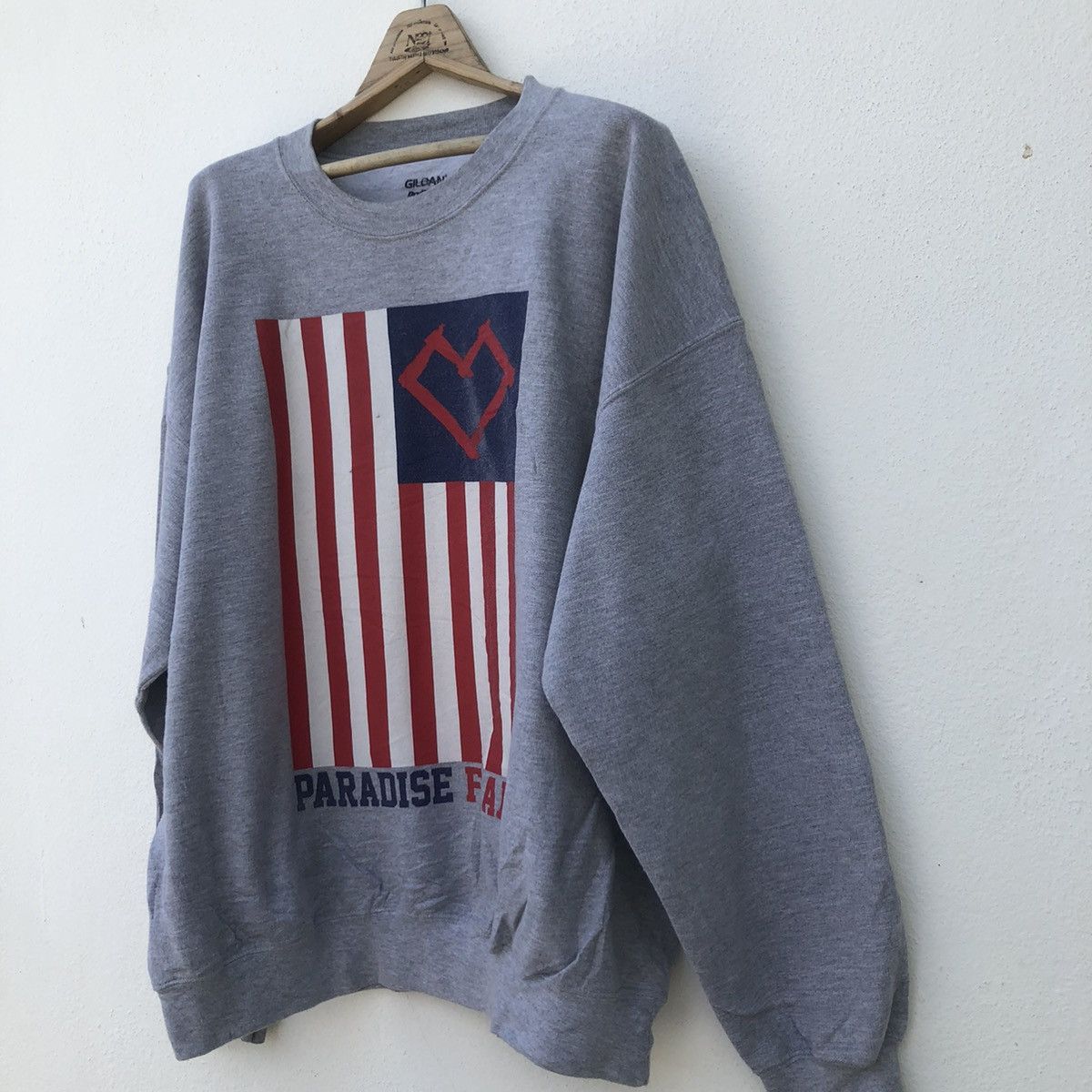 Vintage Big Logo United State America Flag CrewNeck Size US XL / EU 56 / 4 - 5 Thumbnail