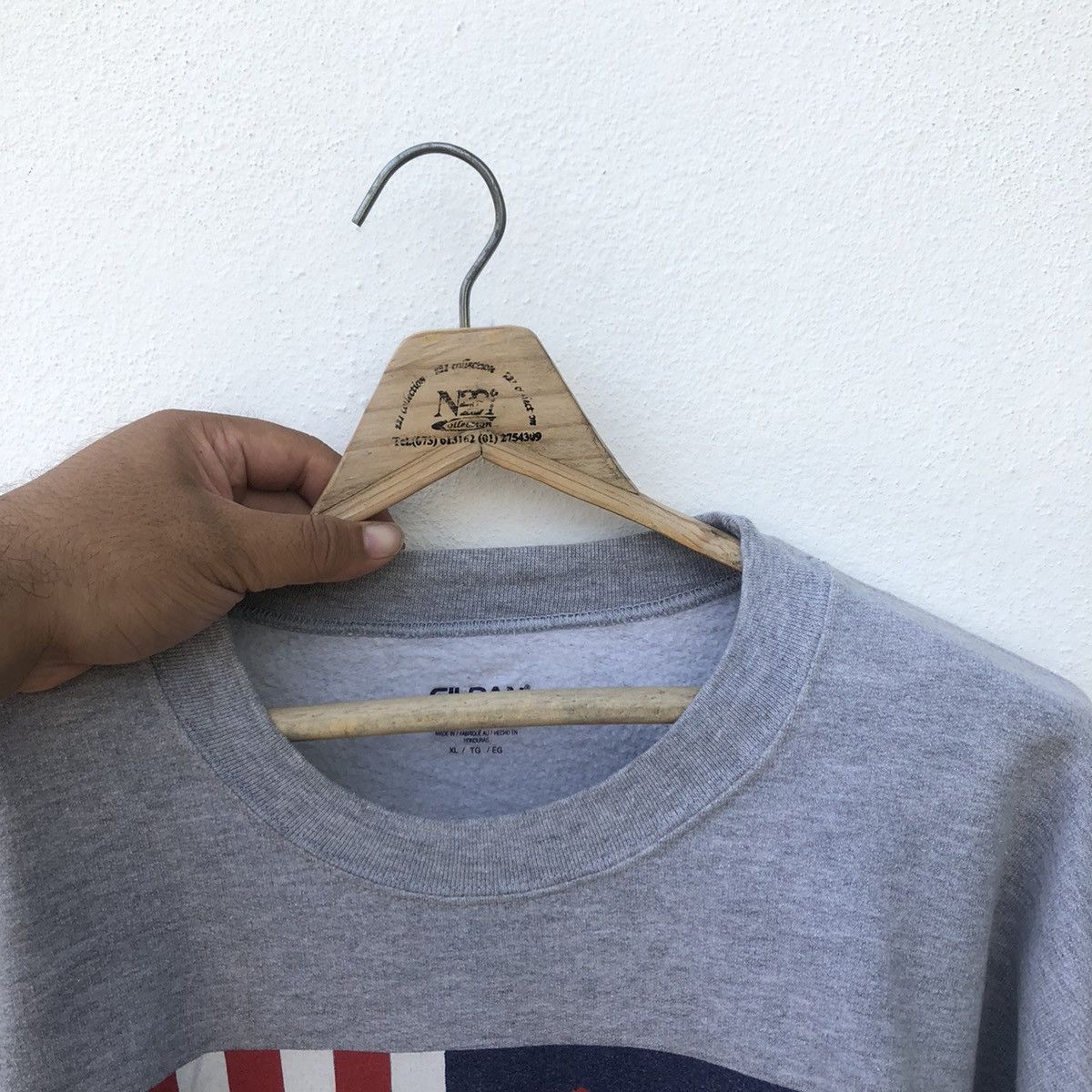 Vintage Big Logo United State America Flag CrewNeck Size US XL / EU 56 / 4 - 6 Thumbnail