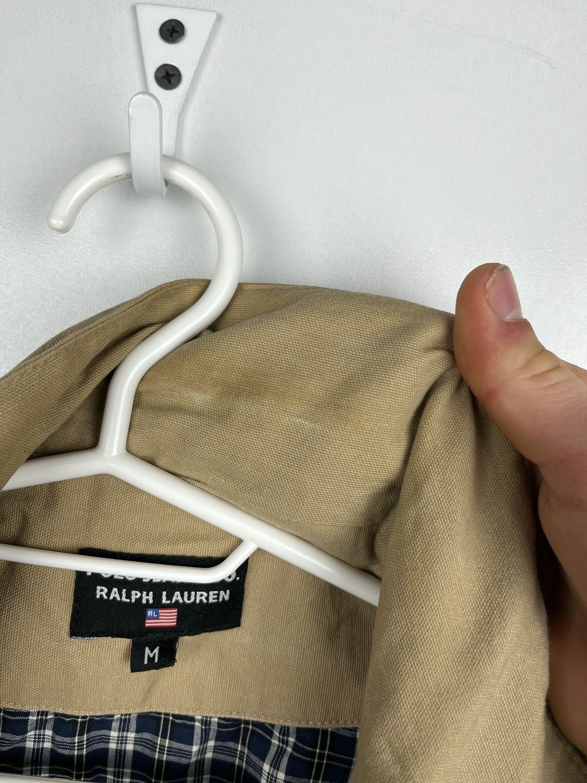 Polo Ralph Lauren × Vintage Vintage Polo Jeans. Co Ralph Lauren light Cotton Jacket sz M Size US M / EU 48-50 / 2 - 15 Thumbnail