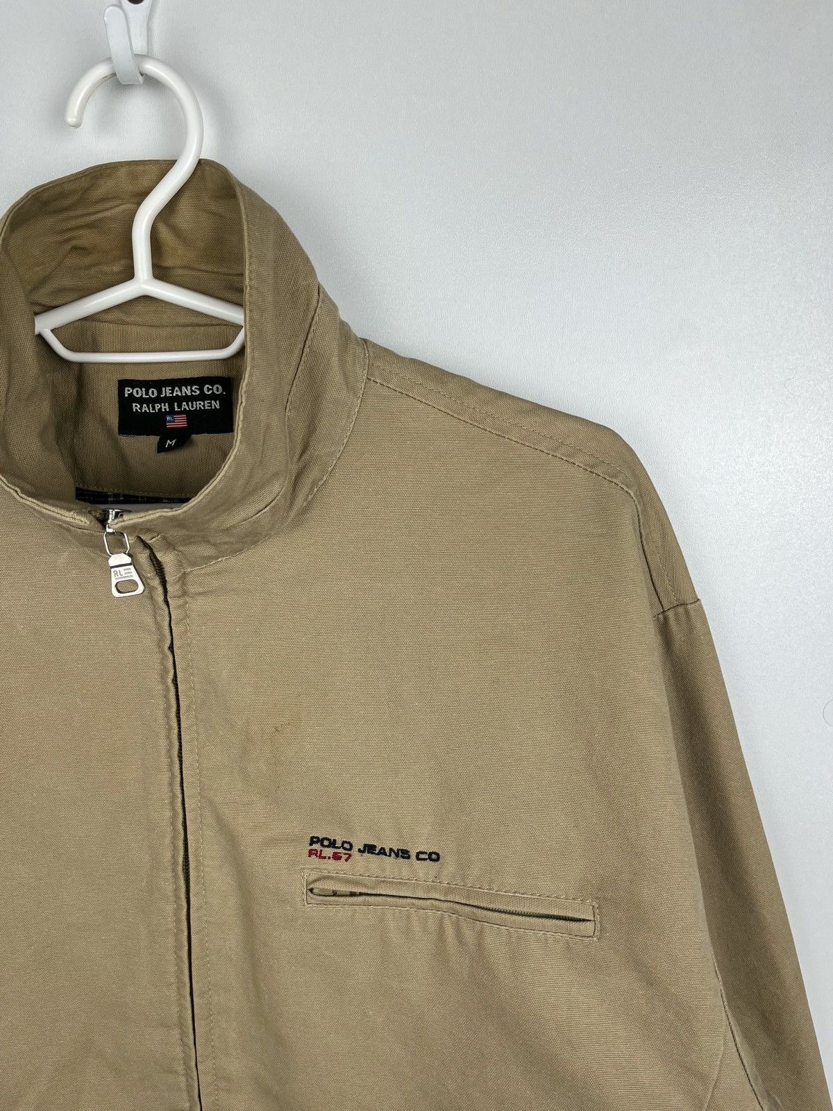 Polo Ralph Lauren × Vintage Vintage Polo Jeans. Co Ralph Lauren light Cotton Jacket sz M Size US M / EU 48-50 / 2 - 7 Thumbnail