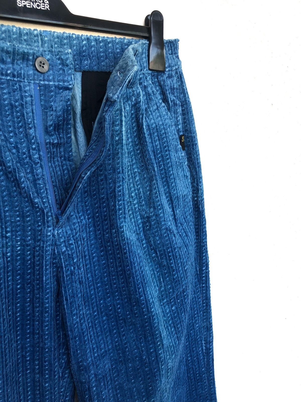 45rpm DOPE🔥EFFE 🇯🇵 Indigo Balloon Gabardine Pants Visvim Size US 32 / EU 48 - 9 Thumbnail