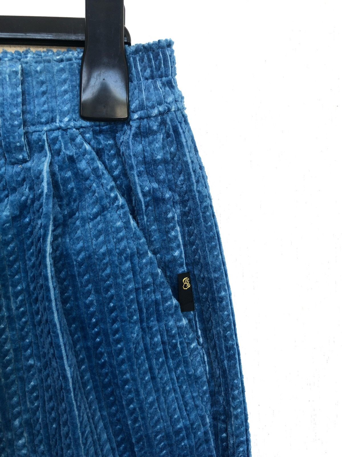 45rpm DOPE🔥EFFE 🇯🇵 Indigo Balloon Gabardine Pants Visvim Size US 32 / EU 48 - 4 Thumbnail