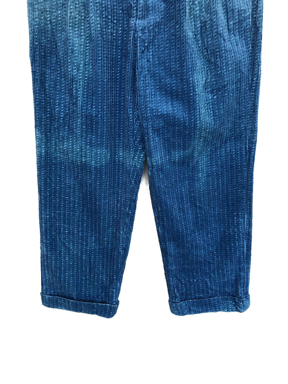 45rpm DOPE🔥EFFE 🇯🇵 Indigo Balloon Gabardine Pants Visvim Size US 32 / EU 48 - 5 Thumbnail