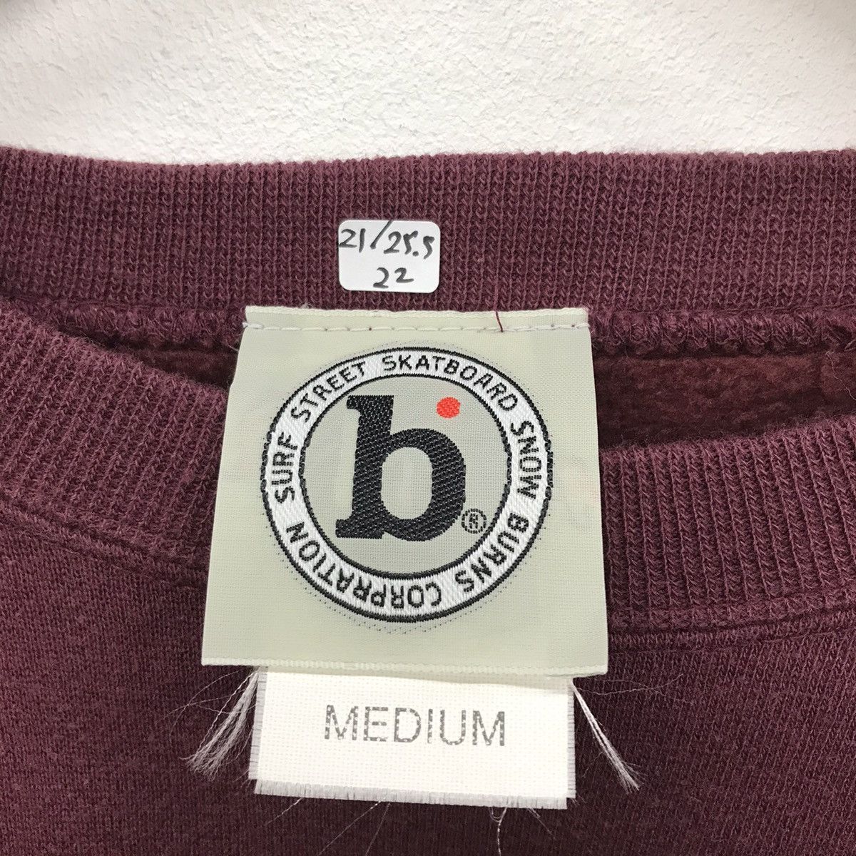 Vintage *Rare!! Vintage Burns Corpration Sweatshirt Size US M / EU 48-50 / 2 - 10 Thumbnail