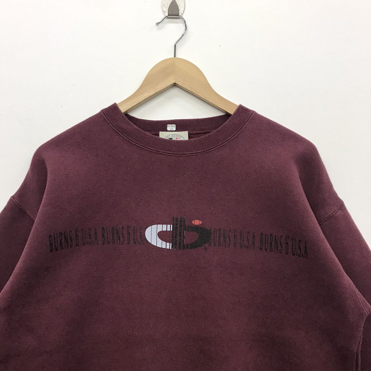 Vintage *Rare!! Vintage Burns Corpration Sweatshirt Size US M / EU 48-50 / 2 - 2 Thumbnail