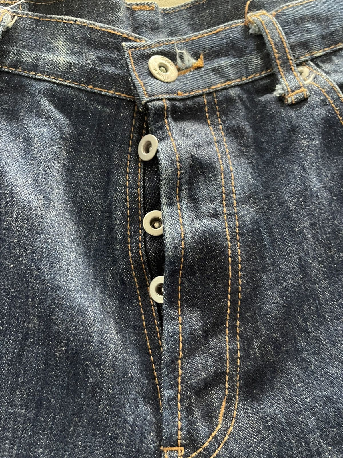Japanese Brand MADE IN JAPAN RGOA HEAVY DENIM PANTS Size US 35 - 7 Thumbnail