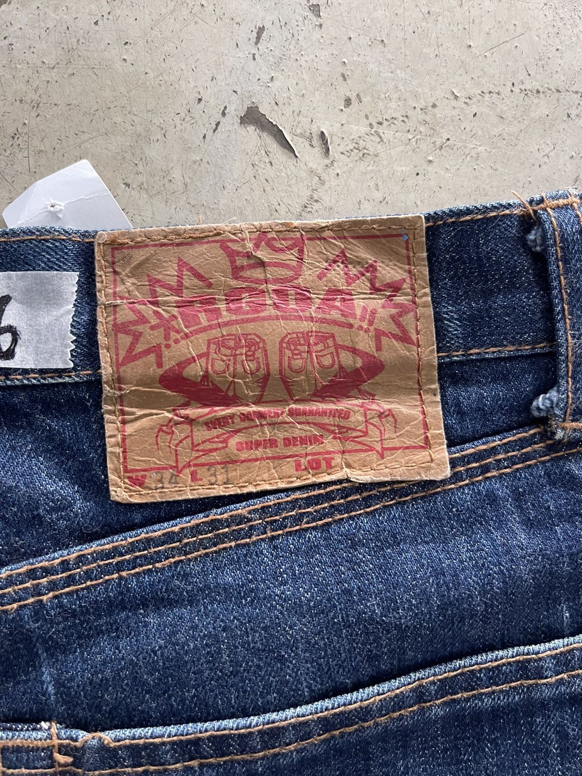 Japanese Brand MADE IN JAPAN RGOA HEAVY DENIM PANTS Size US 35 - 3 Thumbnail