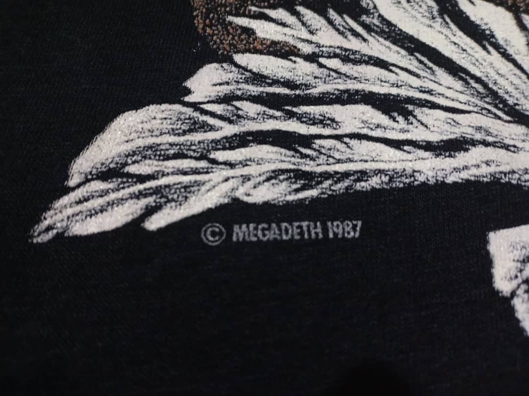 Band Tees × Megadeth × Vintage Vintage Megadeth Band Rock Tee 7/20 Size US M / EU 48-50 / 2 - 4 Thumbnail
