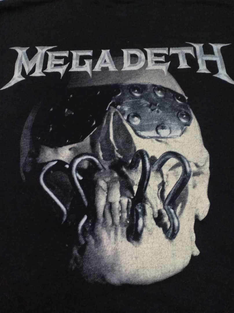 Band Tees × Megadeth × Vintage Vintage Megadeth Band Rock Tee 7/20 Size US M / EU 48-50 / 2 - 5 Thumbnail
