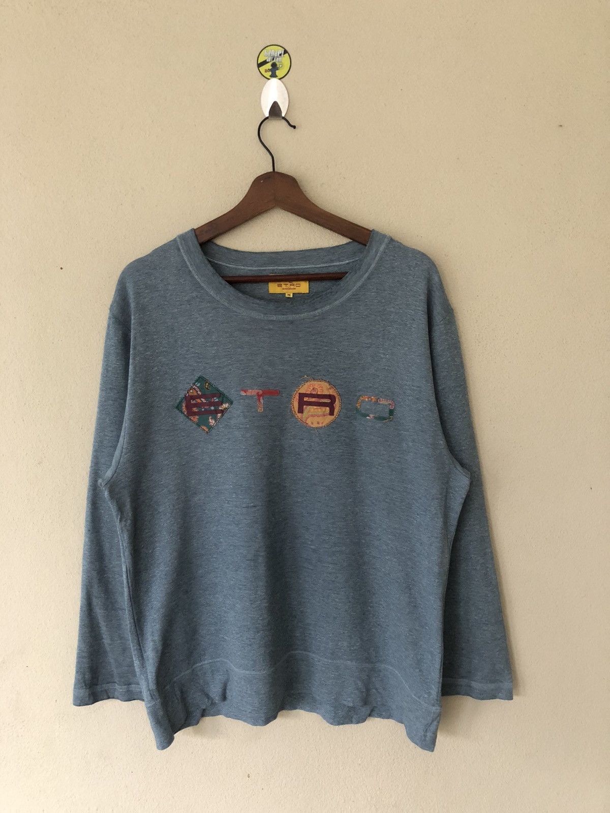 Etro Etro Spellout Sweatshirt Size US M / EU 48-50 / 2 - 1 Thumbnail