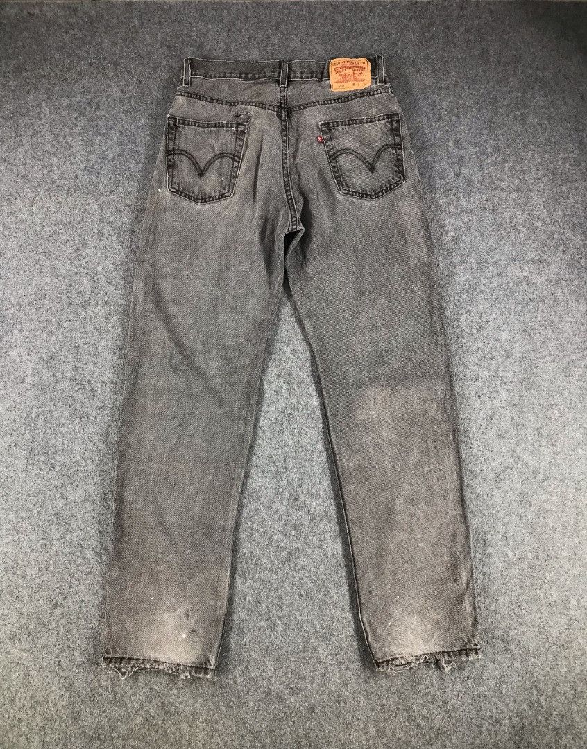 Levi's Vintage Levis 550 Earth Tone Jeans Size US 32 / EU 48 - 2 Thumbnail