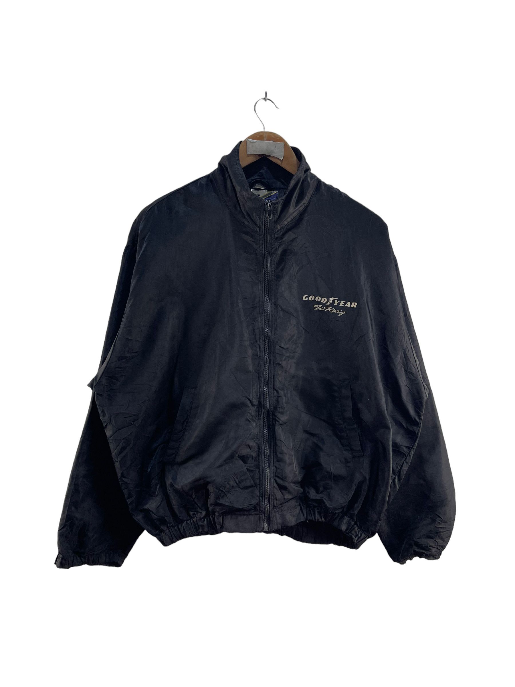 Japanese Brand Vintage Good Year Racing Windbreaker Jacket Size US L / EU 52-54 / 3 - 2 Thumbnail