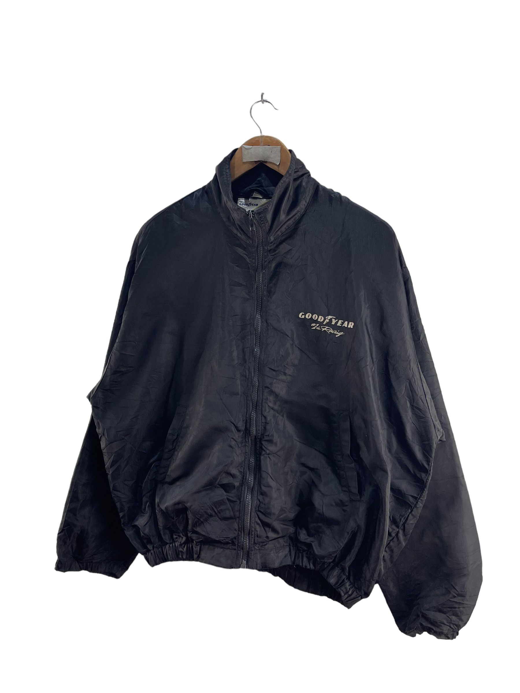 Japanese Brand Vintage Good Year Racing Windbreaker Jacket Size US L / EU 52-54 / 3 - 7 Thumbnail