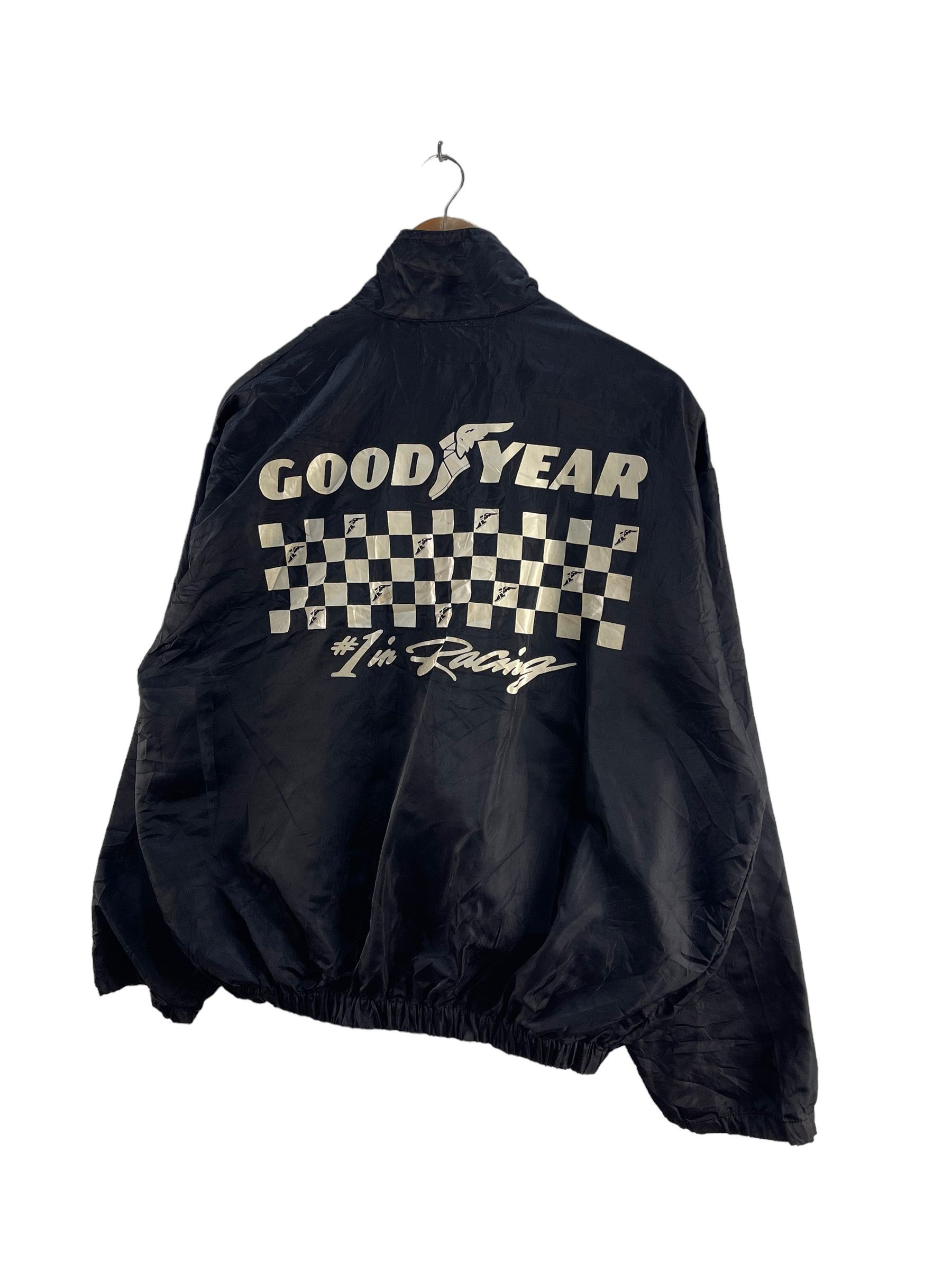 Japanese Brand Vintage Good Year Racing Windbreaker Jacket Size US L / EU 52-54 / 3 - 5 Thumbnail