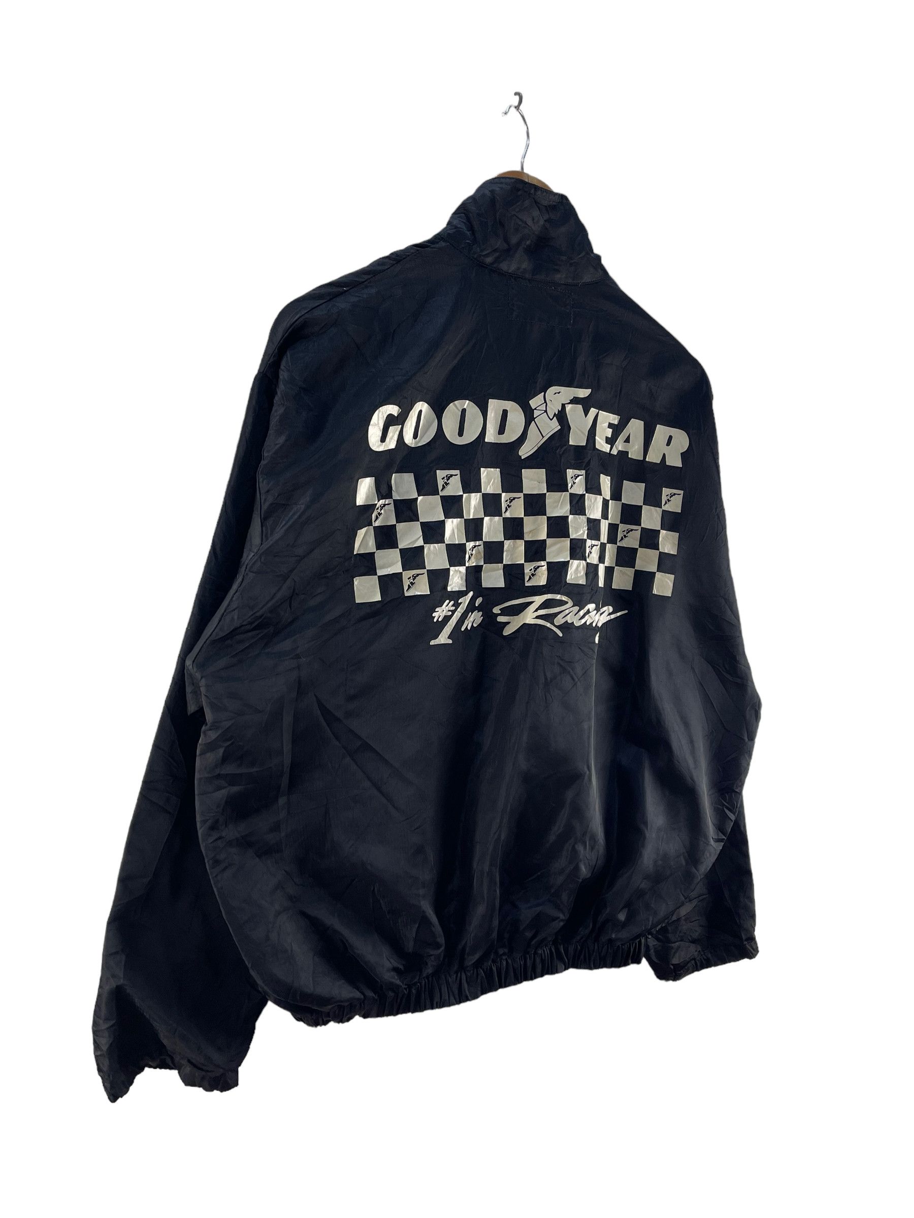 Japanese Brand Vintage Good Year Racing Windbreaker Jacket Size US L / EU 52-54 / 3 - 4 Thumbnail