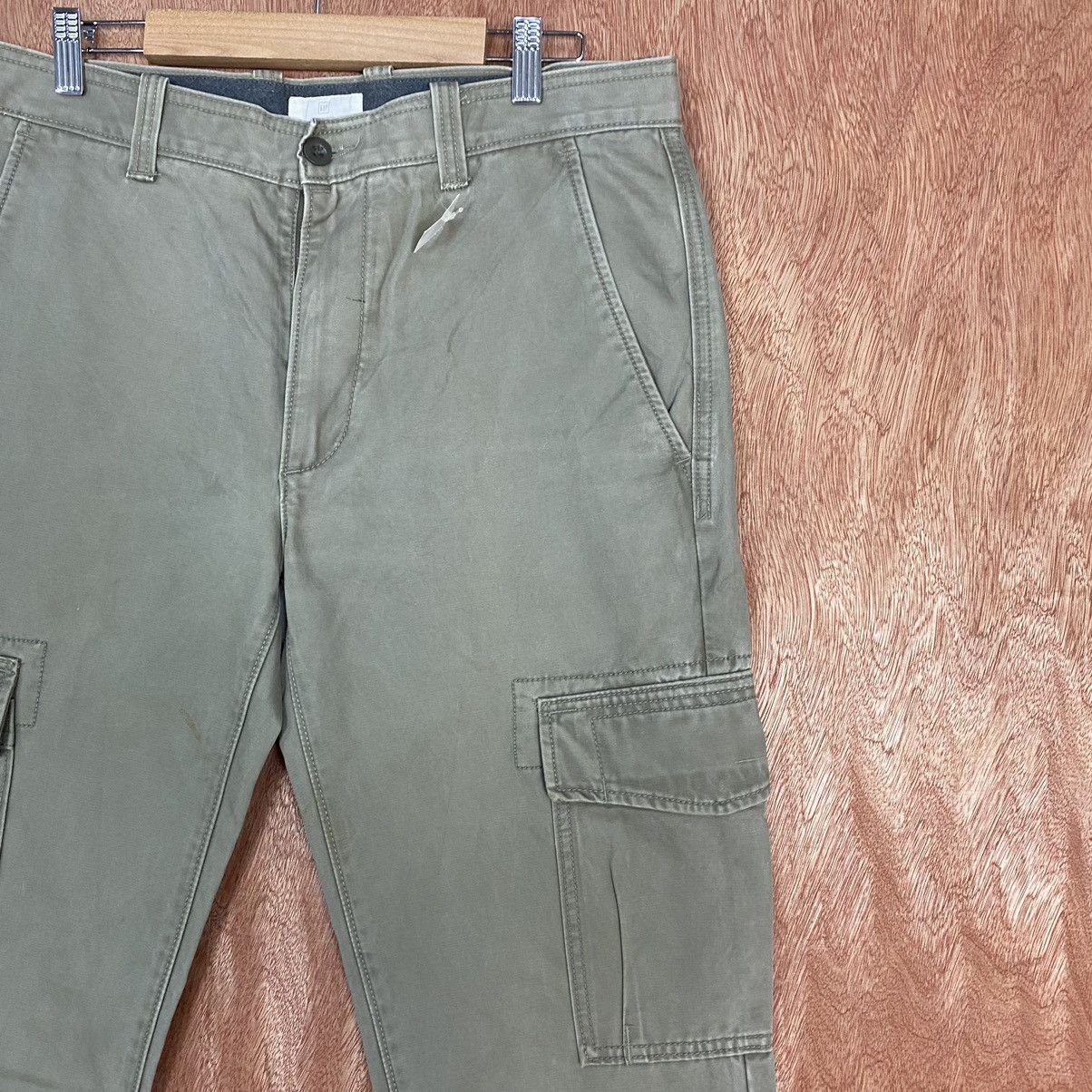 Gap D Gap Grey Multipocket utility Cargo Pants #1953 Size US 33 - 4 Thumbnail