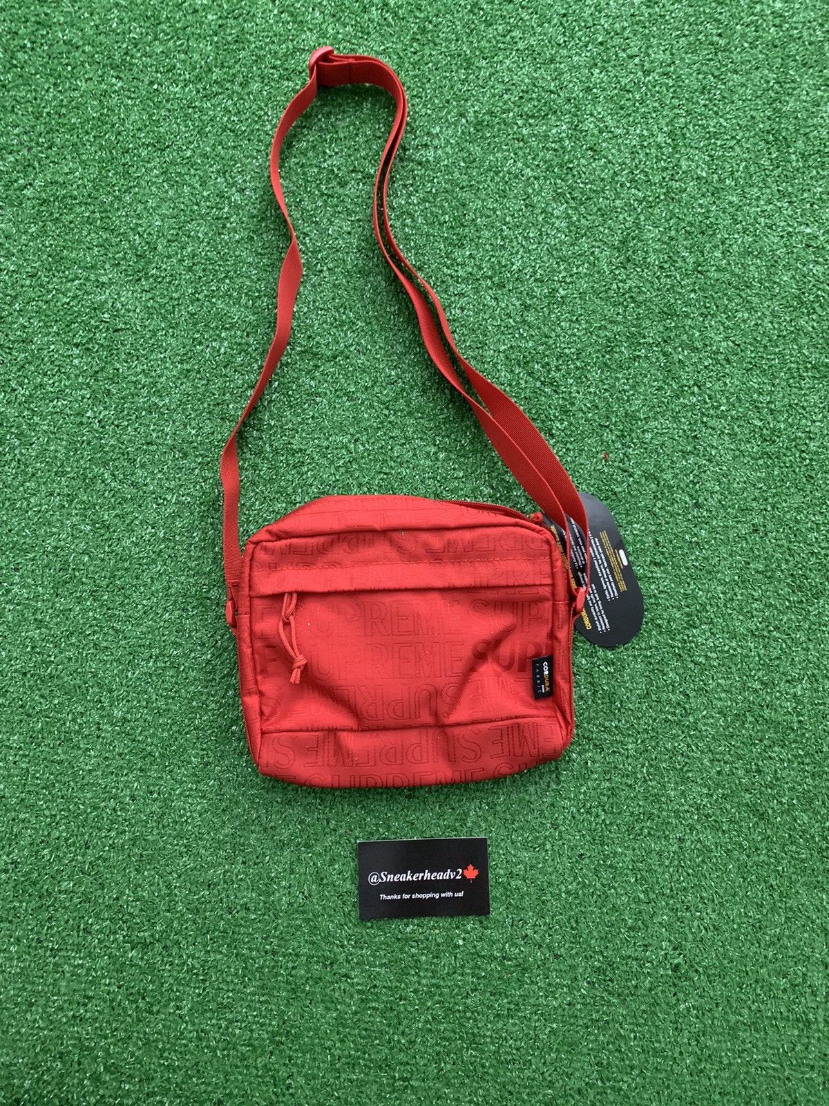 Supreme *NEW* Supreme SS19 shoulder bag (Sz OS) Size ONE SIZE - 5 Thumbnail