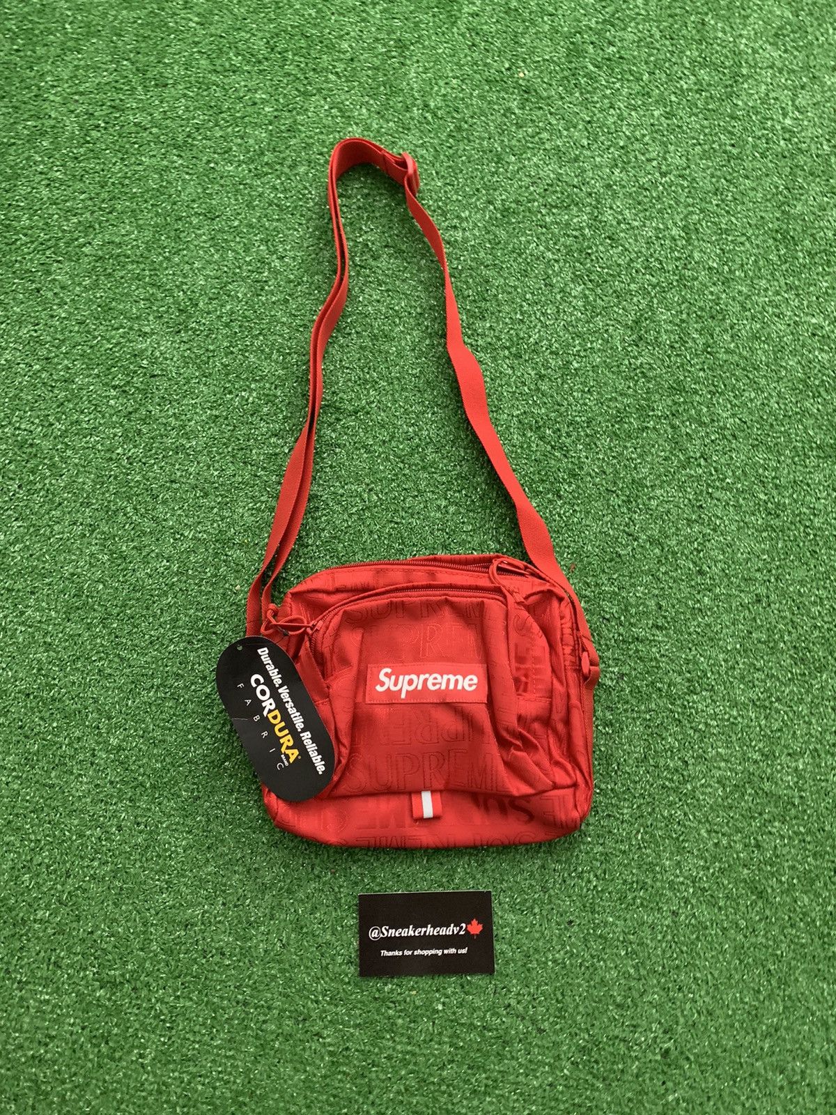 Supreme *NEW* Supreme SS19 shoulder bag (Sz OS) Size ONE SIZE - 2 Thumbnail