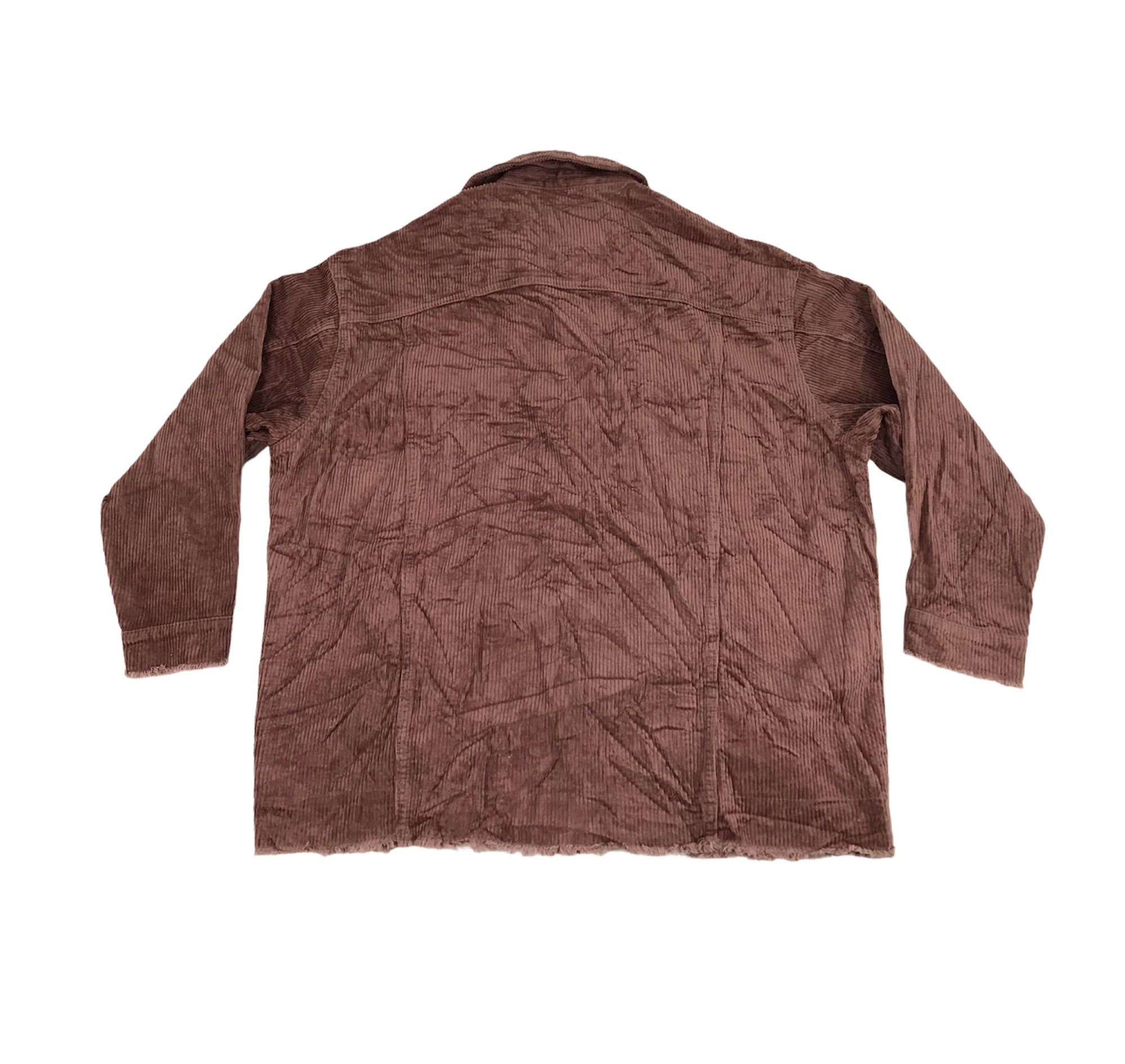 Zara Zara Outerwear Corduroy Jacket Trucker Work Wear Size US L / EU 52-54 / 3 - 5 Thumbnail