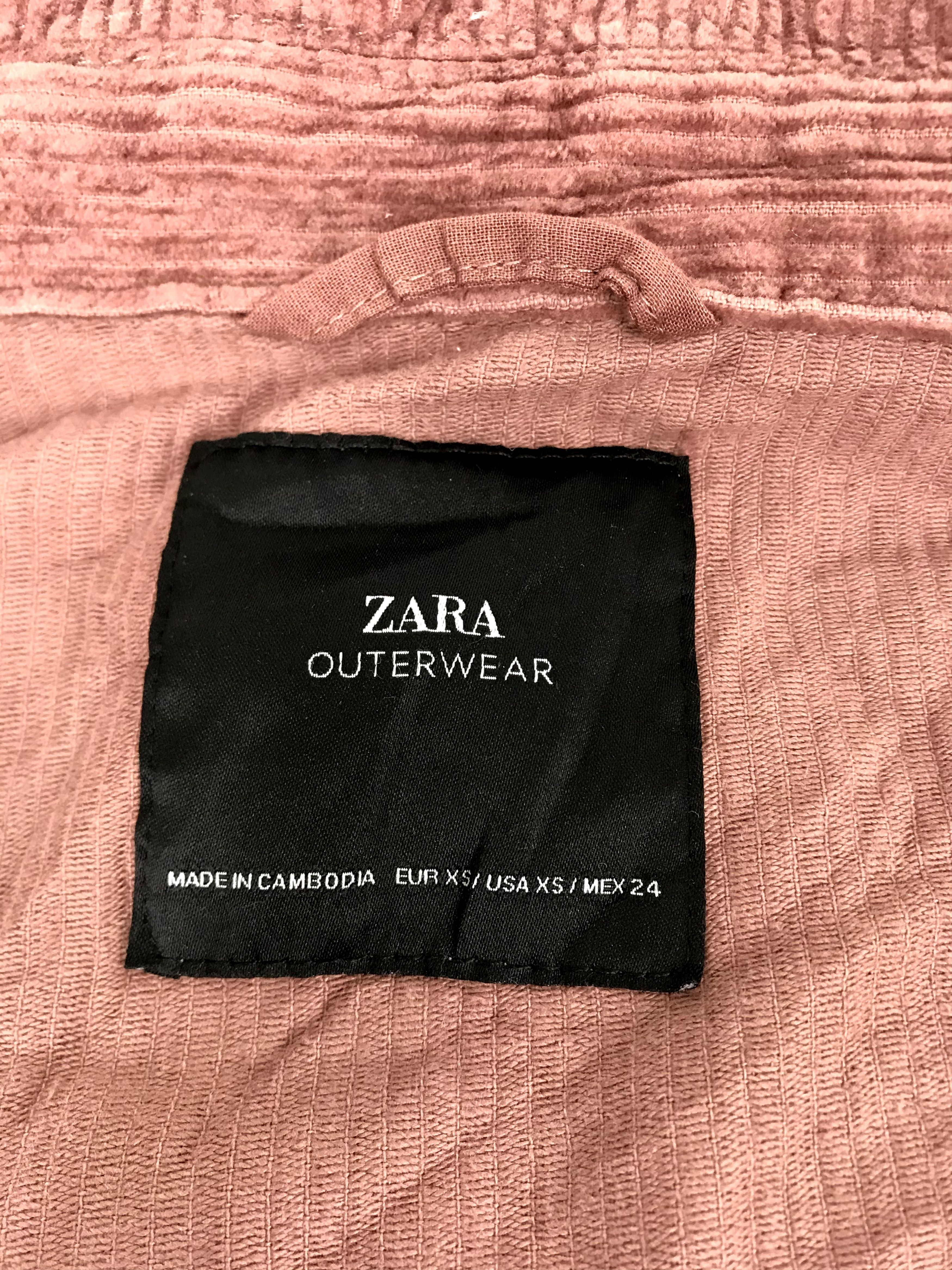 Zara Zara Outerwear Corduroy Jacket Trucker Work Wear Size US L / EU 52-54 / 3 - 4 Thumbnail