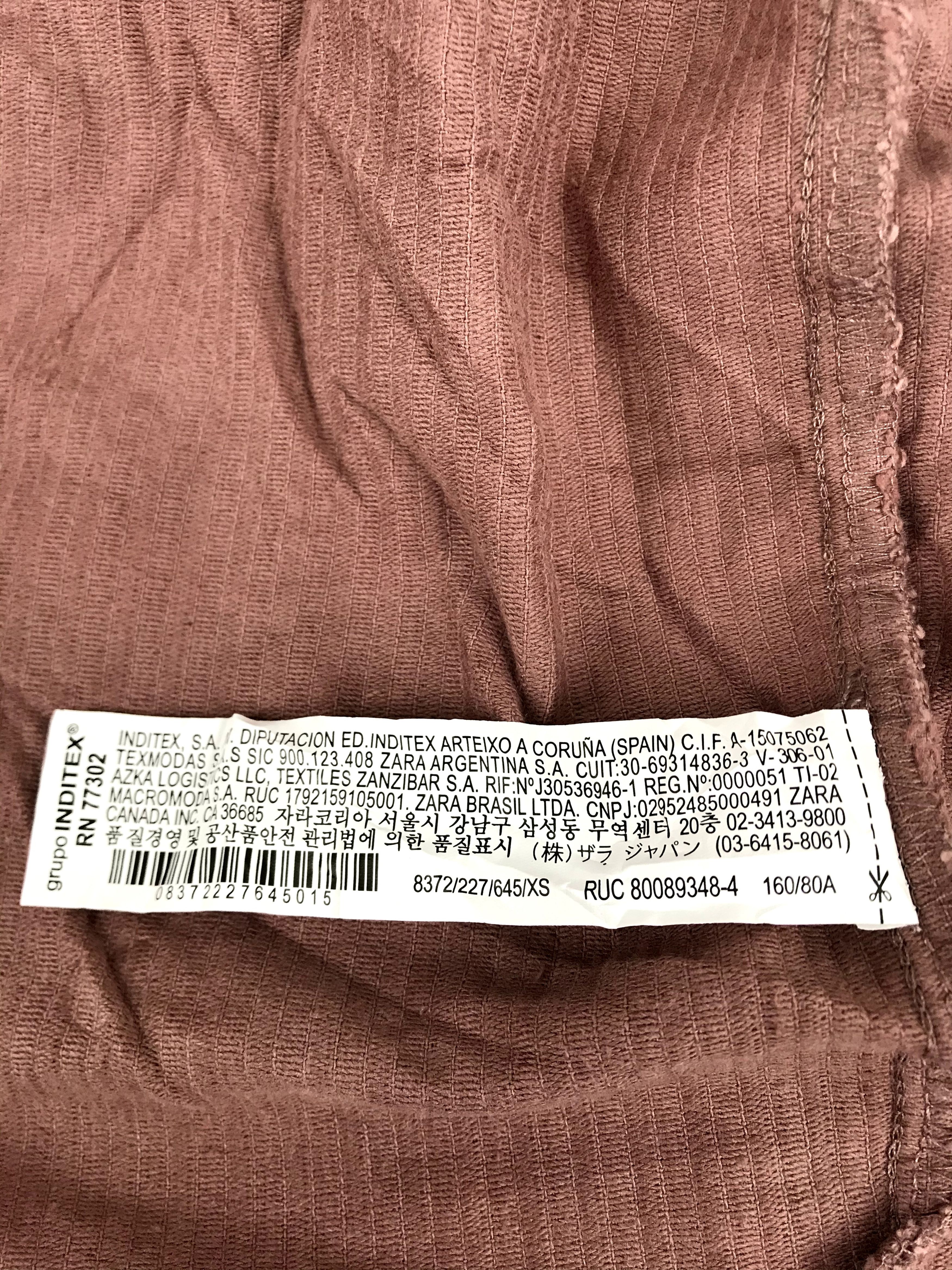 Zara Zara Outerwear Corduroy Jacket Trucker Work Wear Size US L / EU 52-54 / 3 - 7 Thumbnail