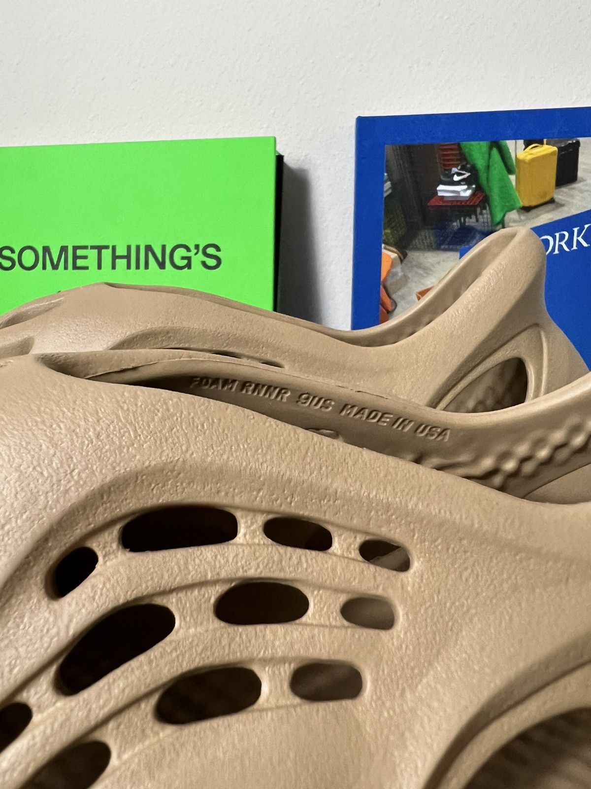 Adidas × Kanye West adidas Yeezy Foam RNNR Ochre Size US 9 / EU 42 - 3 Thumbnail