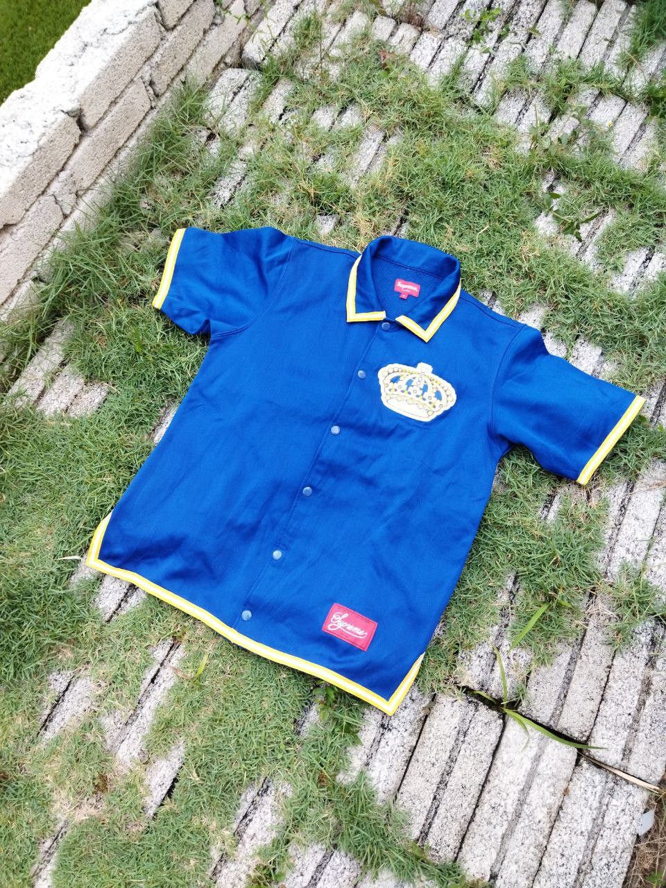 Supreme Supreme Spell Out Crown Logo Jersey Size US S / EU 44-46 / 1 - 2 Thumbnail