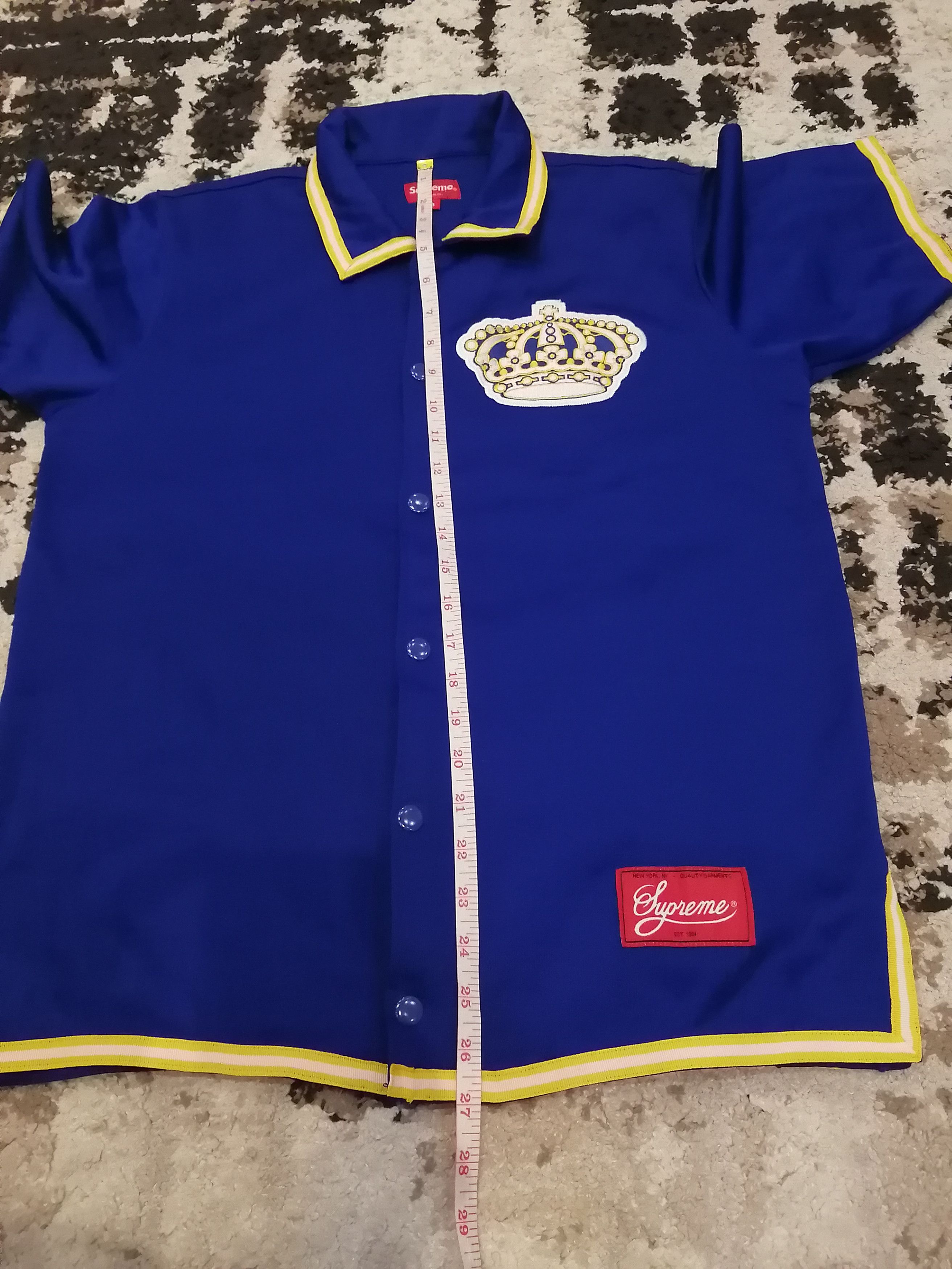 Supreme Supreme Spell Out Crown Logo Jersey Size US S / EU 44-46 / 1 - 12 Thumbnail