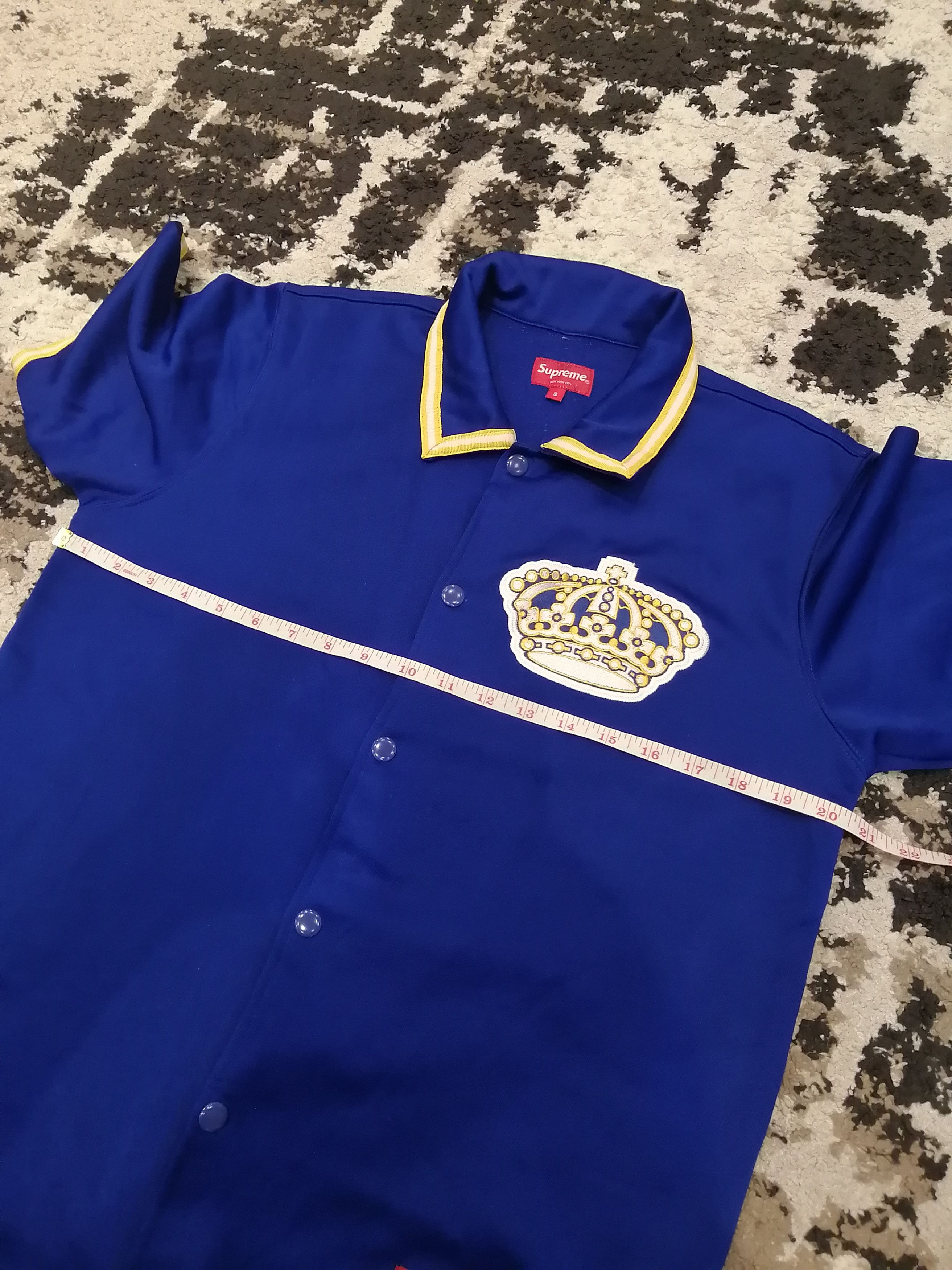 Supreme Supreme Spell Out Crown Logo Jersey Size US S / EU 44-46 / 1 - 13 Thumbnail