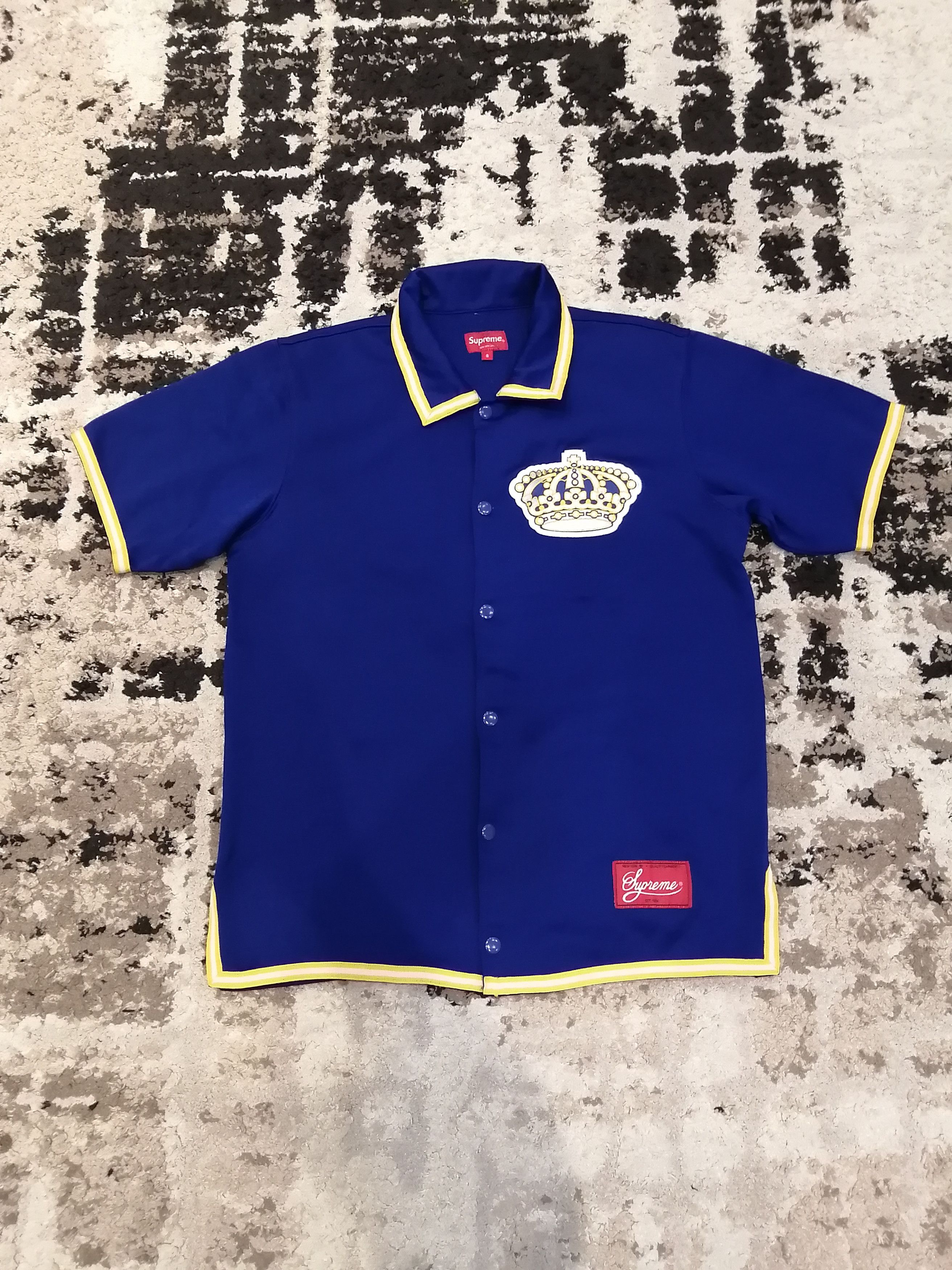 Supreme Supreme Spell Out Crown Logo Jersey Size US S / EU 44-46 / 1 - 11 Thumbnail