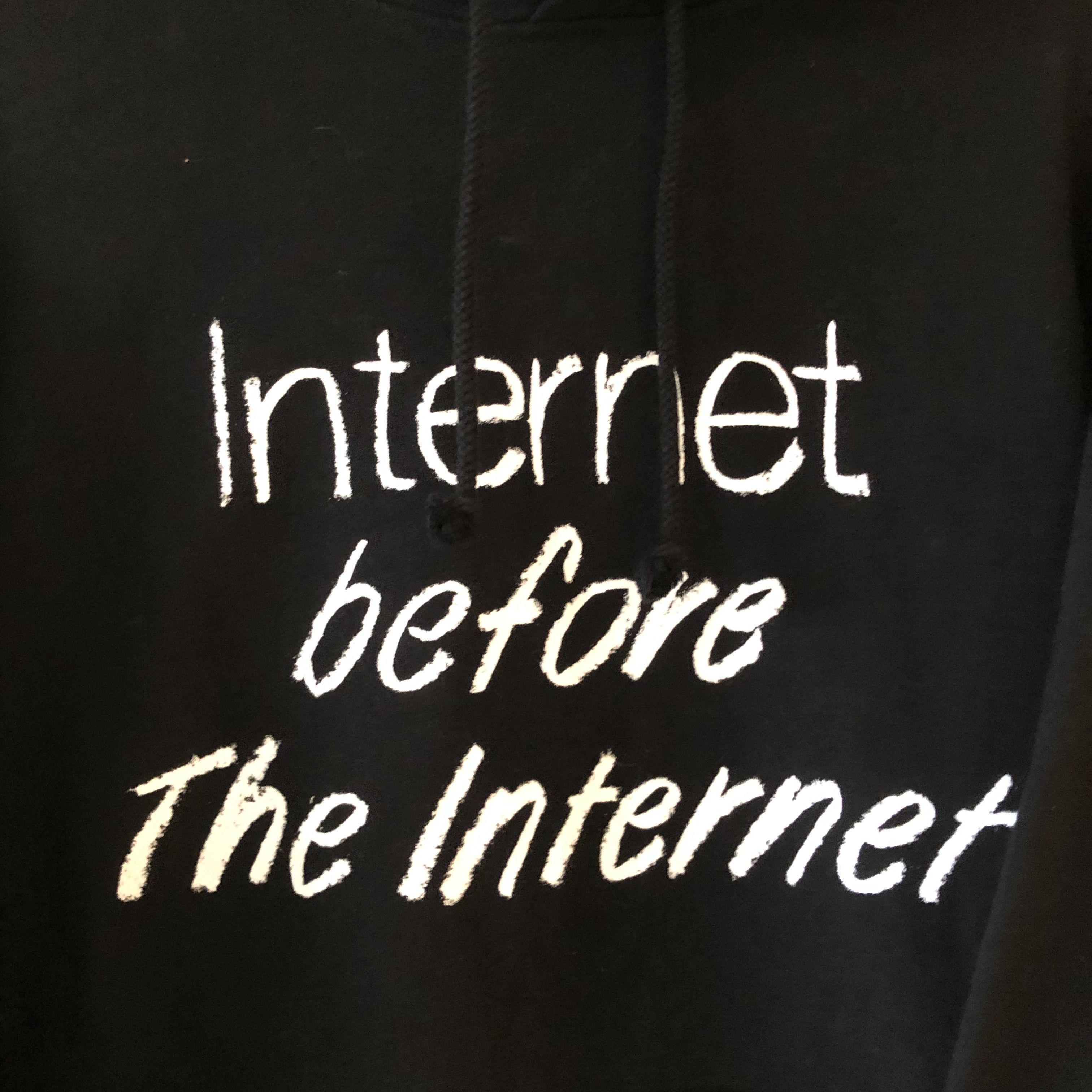 Colette × Highsnobiety Colette x Highsnobiety Internet Before the Internet Hoodie Size US M / EU 48-50 / 2 - 3 Thumbnail
