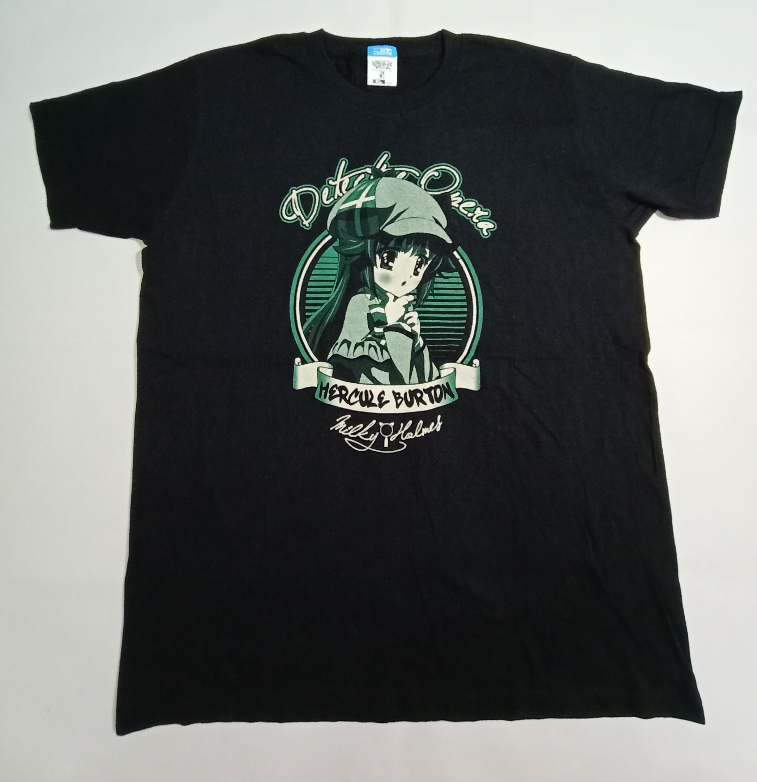Anime Bushidroad Tantei Opera Milky Holmes Hercule Burton Tee Size US L / EU 52-54 / 3 - 1 Thumbnail