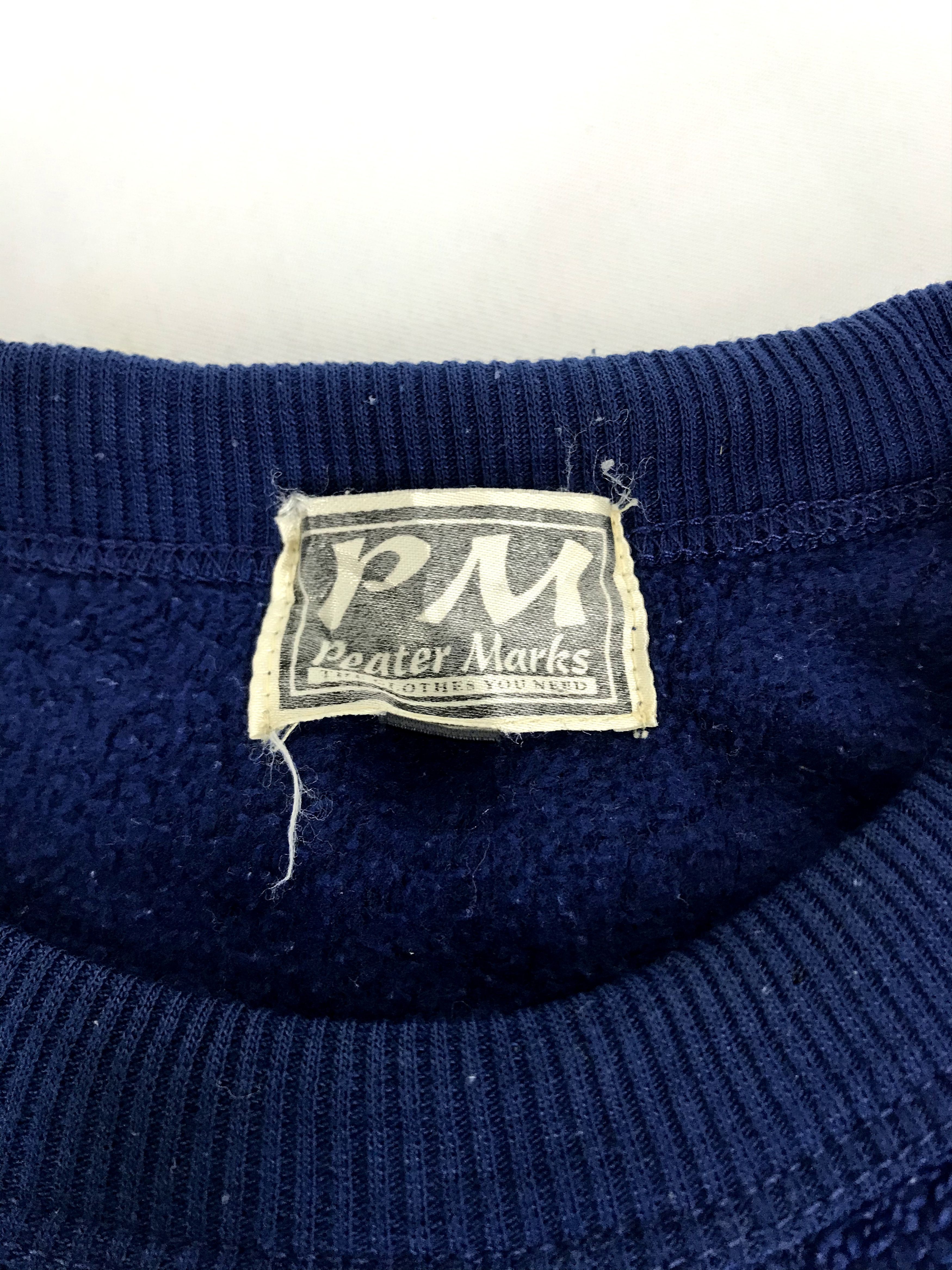 Japanese Brand Peater Marks PM Riot Turning World Fleece Style Size US M / EU 48-50 / 2 - 3 Thumbnail