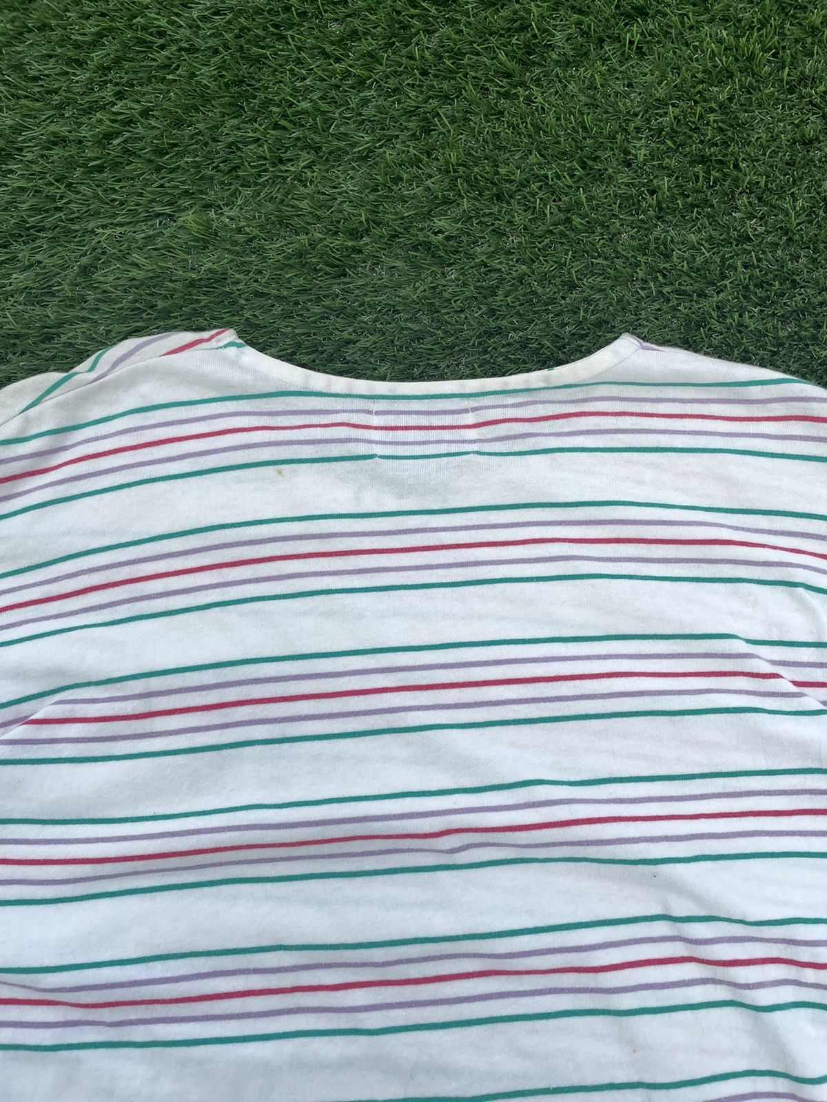 Fiorucci FIORUCCI ITALY STRIPE SHIRT Size US L / EU 52-54 / 3 - 4 Thumbnail