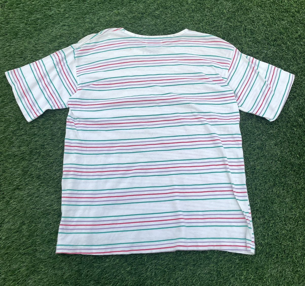 Fiorucci FIORUCCI ITALY STRIPE SHIRT Size US L / EU 52-54 / 3 - 3 Thumbnail