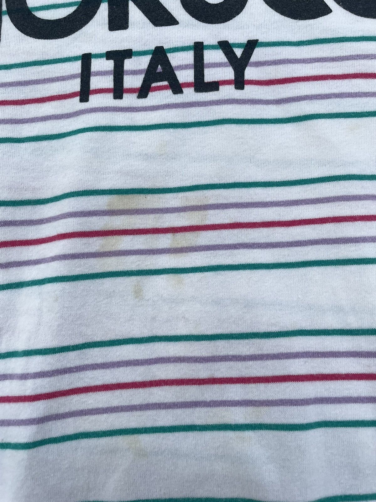 Fiorucci FIORUCCI ITALY STRIPE SHIRT Size US L / EU 52-54 / 3 - 8 Thumbnail