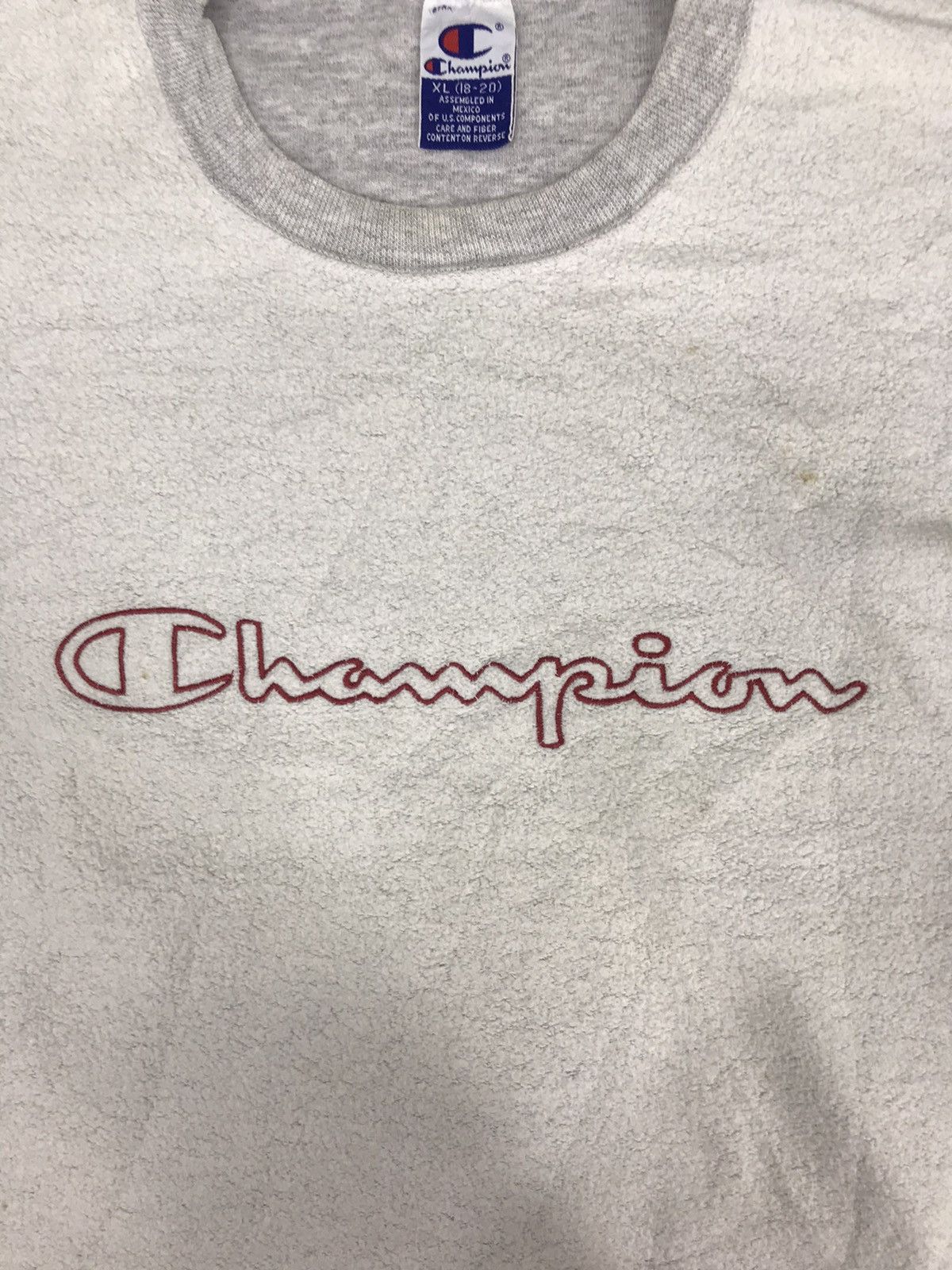 Champion Vintage 90s Champion Spell Out Big Logo Sweatshirt Size US M / EU 48-50 / 2 - 2 Thumbnail