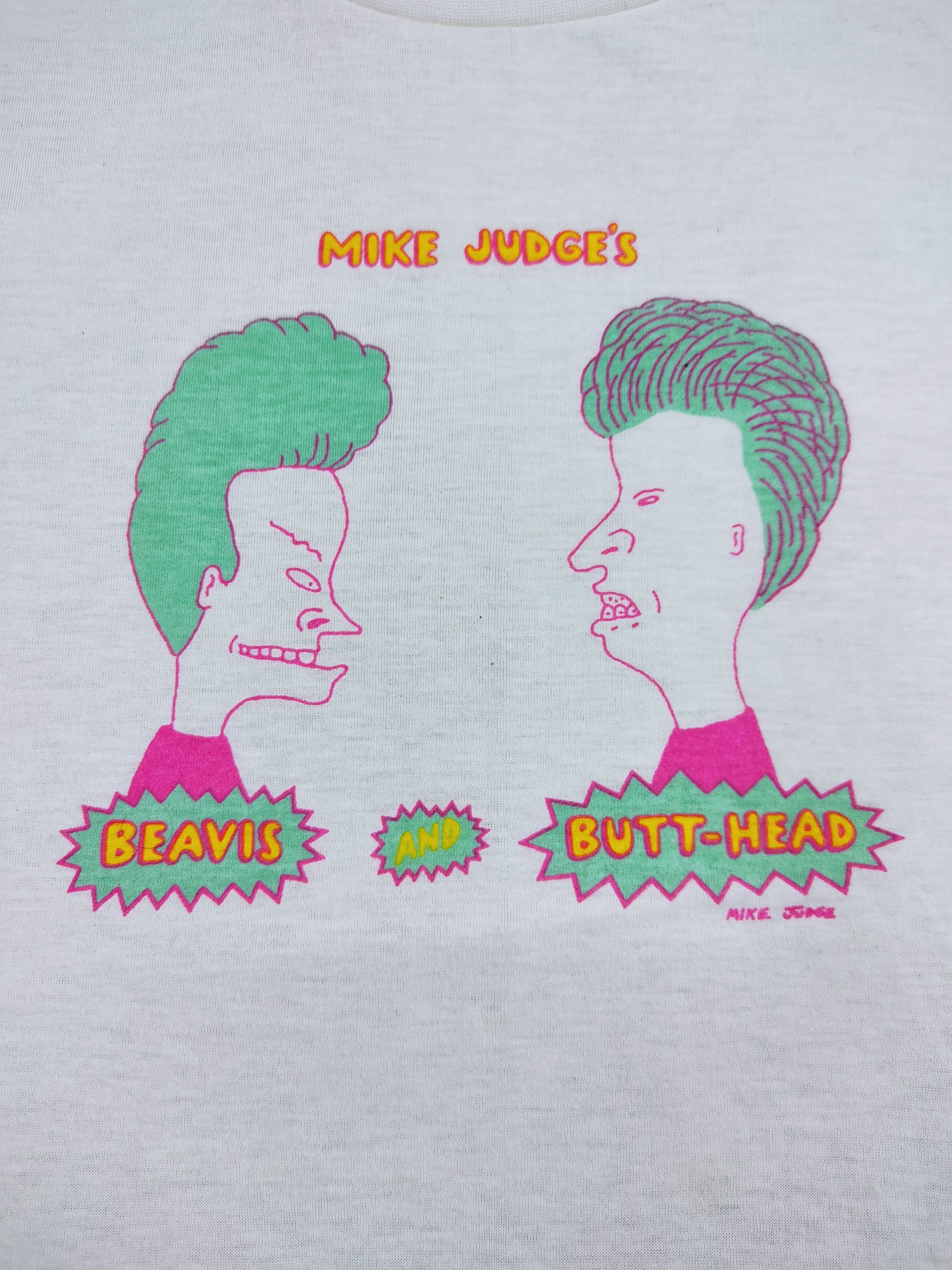 Cartoon Network Beavis And Butt-head Skate Tee Rap Movie Comics Size S / US 4 / IT 40 - 2 Thumbnail