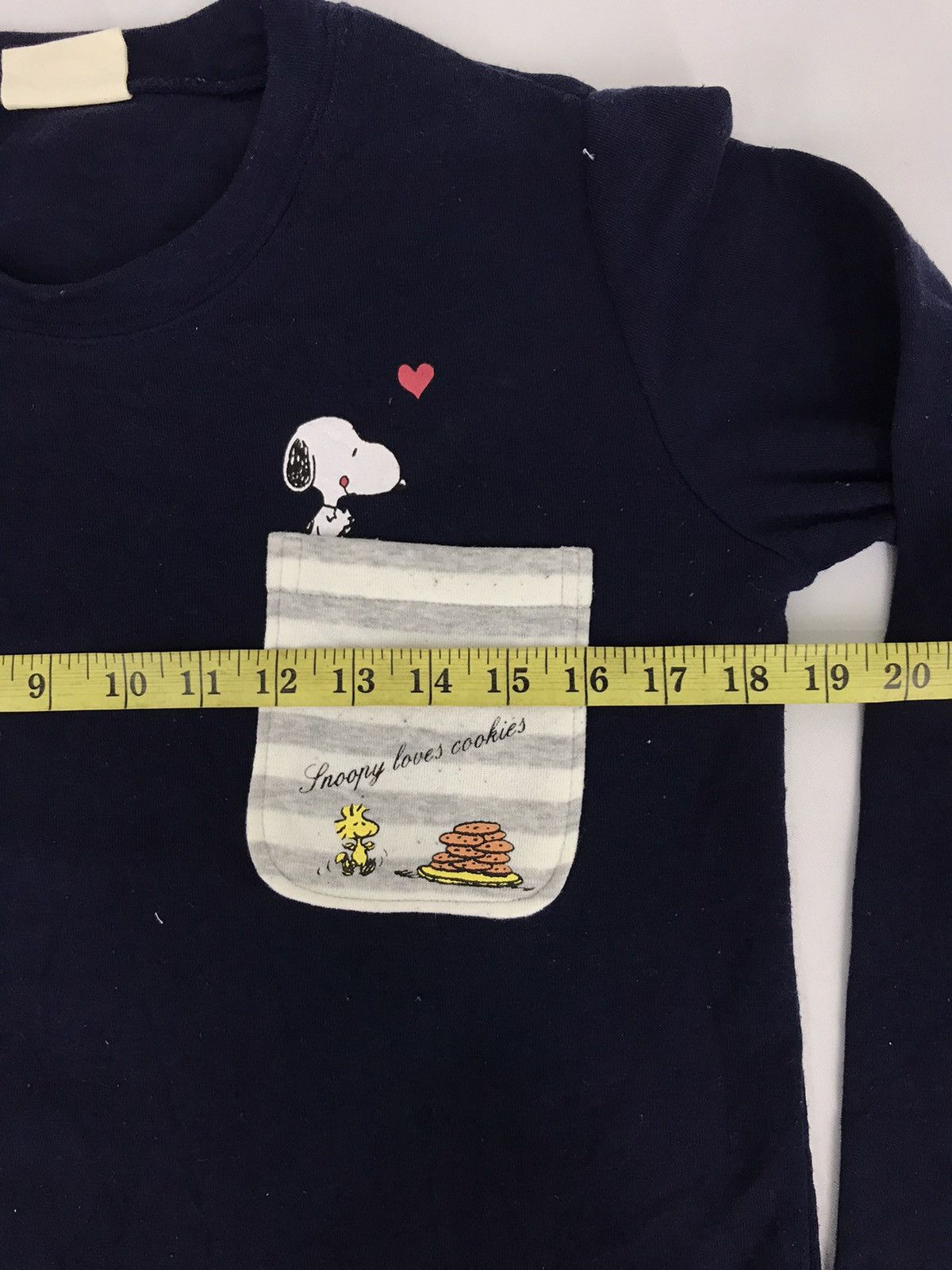 Cartoon Network Snoopy Peanuts Single Pocket Longsleeve Size M / US 6-8 / IT 42-44 - 6 Thumbnail