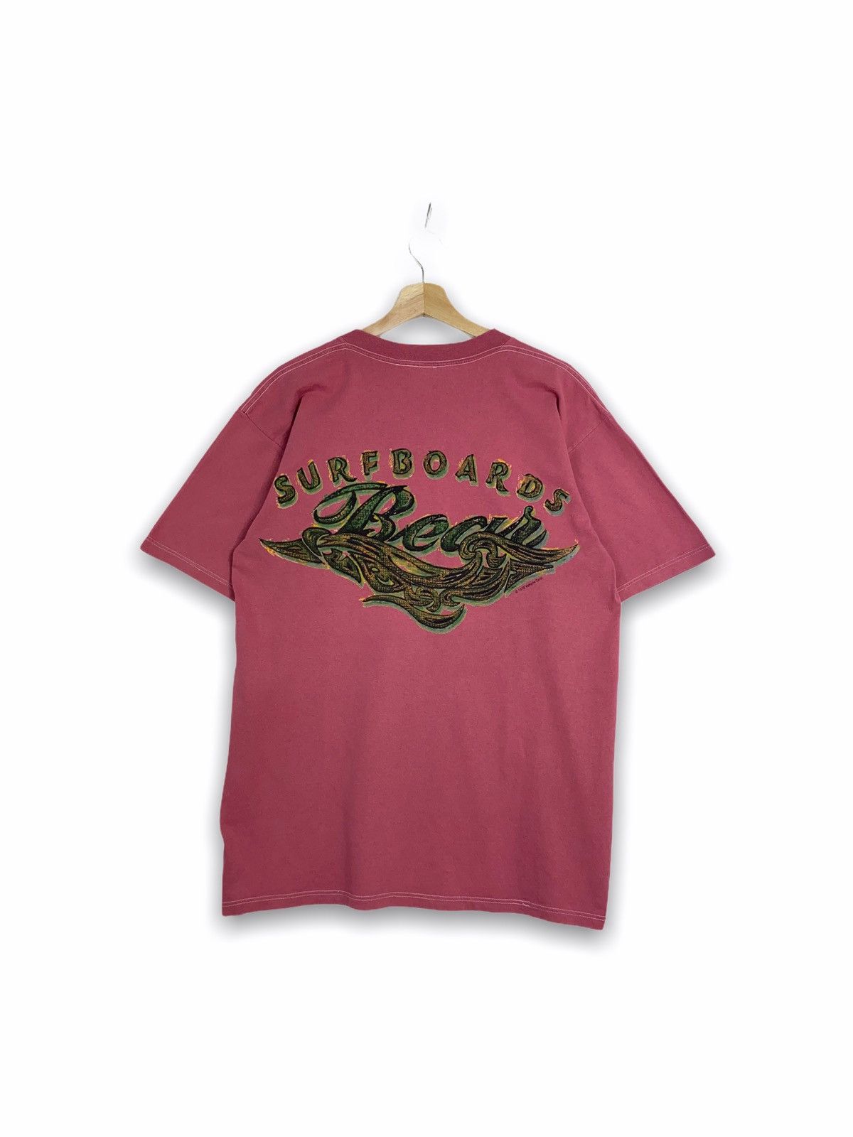 Vintage *Vintage rare Surfboards Bear big logo Size US L / EU 52-54 / 3 - 1 Thumbnail