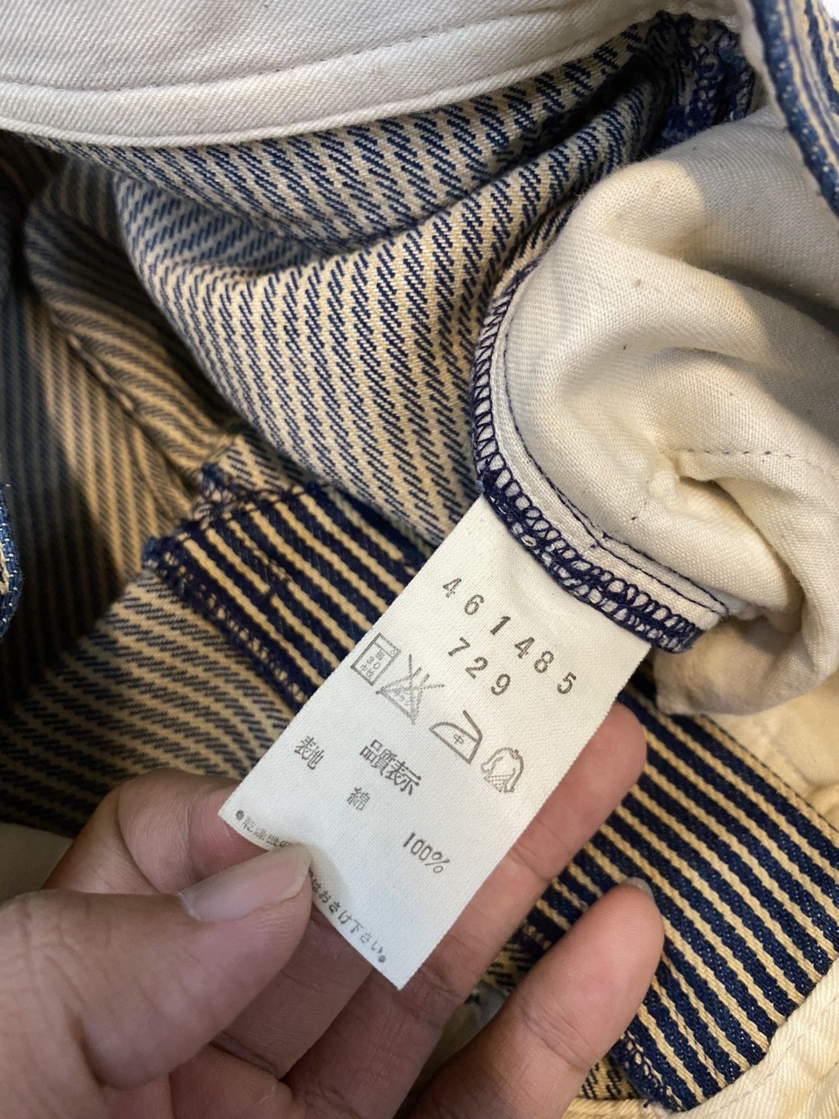 14th Addiction × If Six Was Nine × Japanese Brand Kapital Inspired Super Hakka Hickory Stripe Denim Pant Size US 31 - 5 Thumbnail
