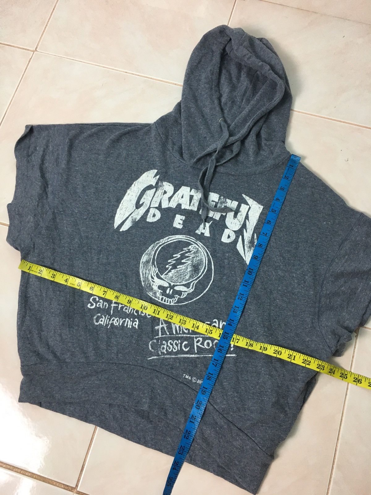 Band Tees × Grateful Dead Grateful Dead Short Hoodie Size US M / EU 48-50 / 2 - 13 Thumbnail