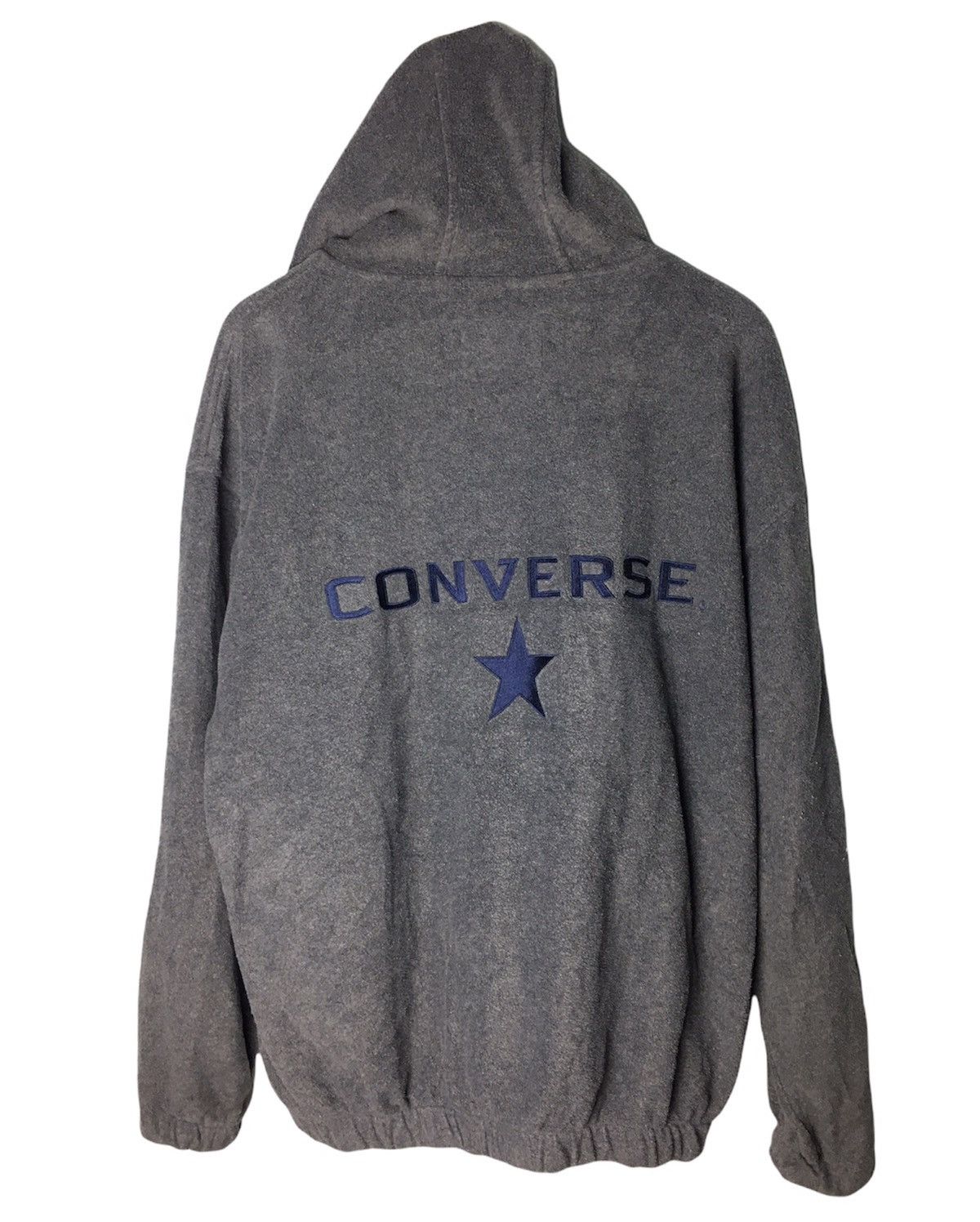 Converse × Vintage Vintage Converse Fleece Hoodie Embroidery Logo Size US XL / EU 56 / 4 - 1 Thumbnail