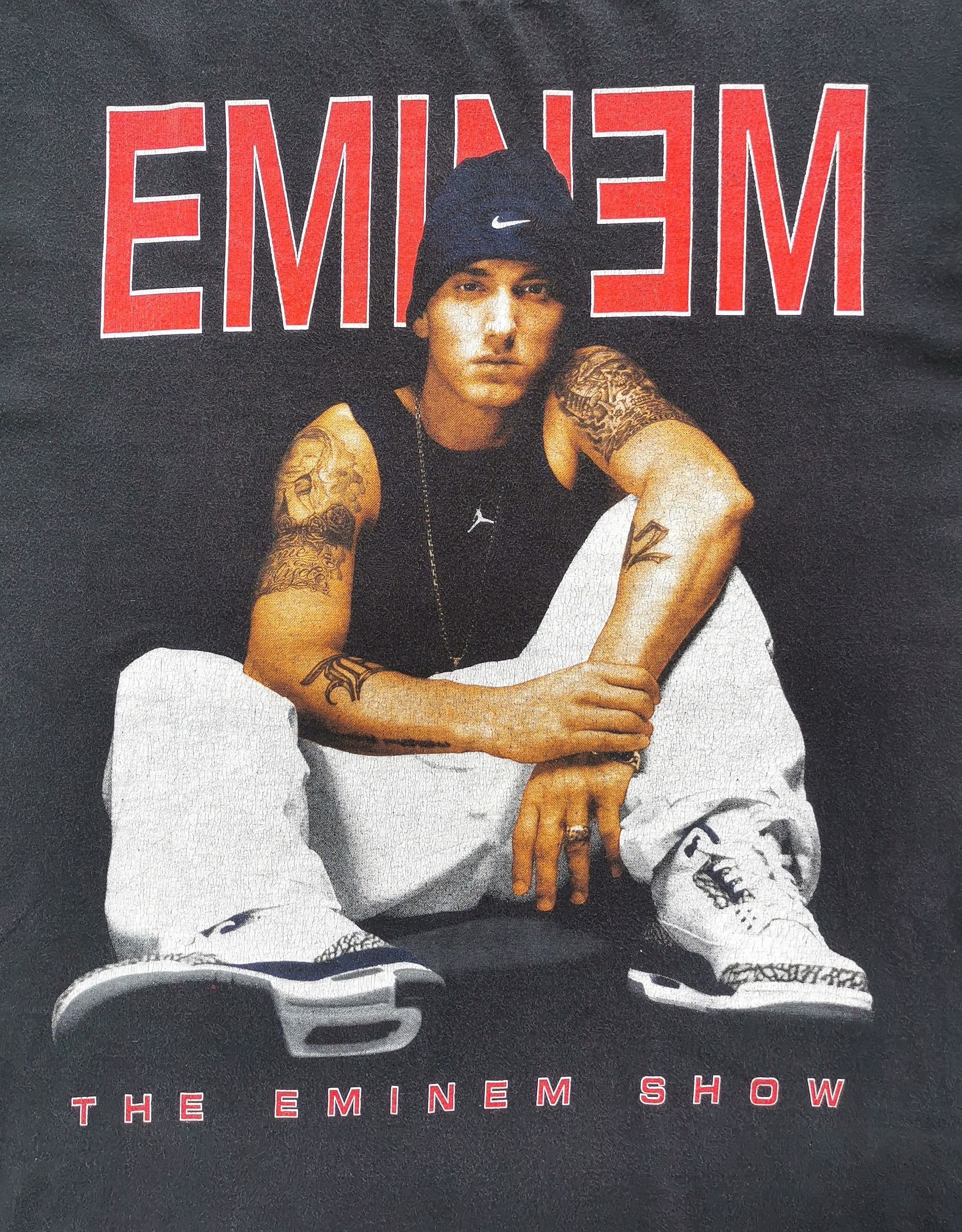 Eminem × Rap Tees × Vintage Vintage Eminem The Eminem Show Tshirt Wear Nike Air Jordan Size US XL / EU 56 / 4 - 6 Thumbnail
