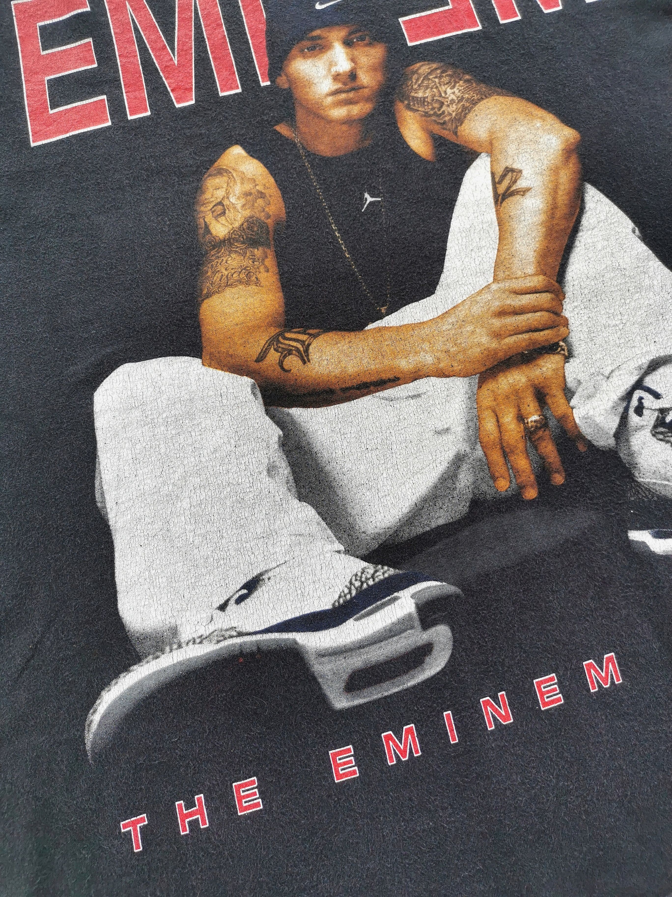 Eminem × Rap Tees × Vintage Vintage Eminem The Eminem Show Tshirt Wear Nike Air Jordan Size US XL / EU 56 / 4 - 3 Thumbnail
